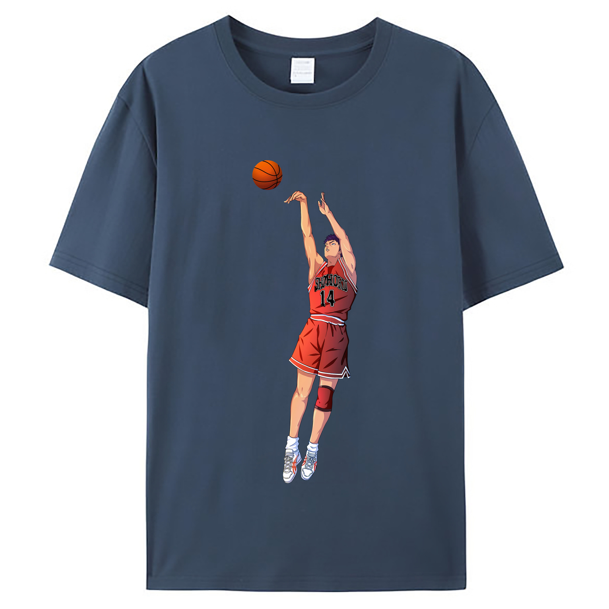 （画像用） SLAM DUNK／スラムダンク レディースカジュアルプリントTシャツ（綿100％）