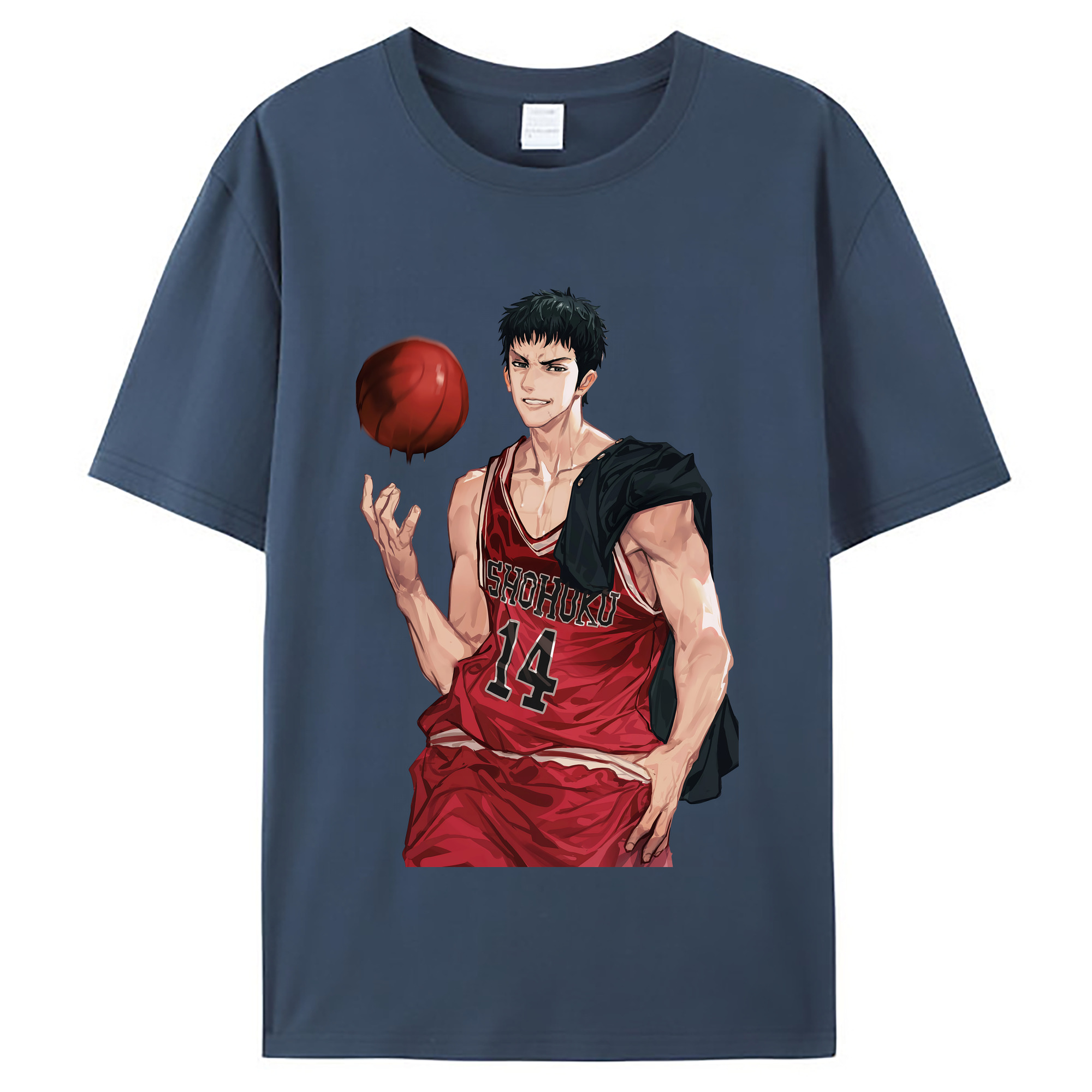 （画像用） SLAM DUNK／スラムダンク レディースカジュアルプリントTシャツ（綿100％）