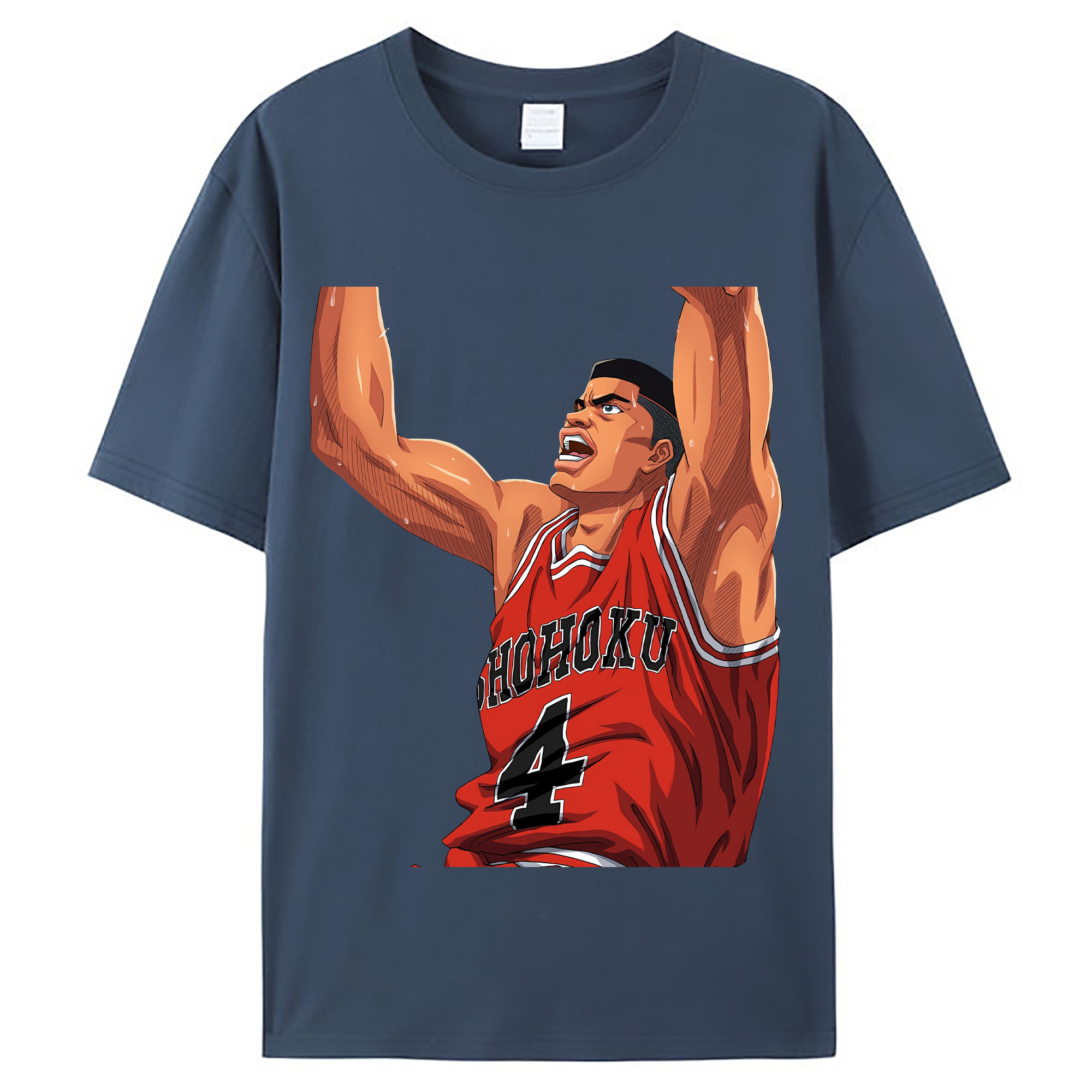 （画像用） SLAM DUNK／スラムダンク レディースカジュアルプリントTシャツ（綿100％）