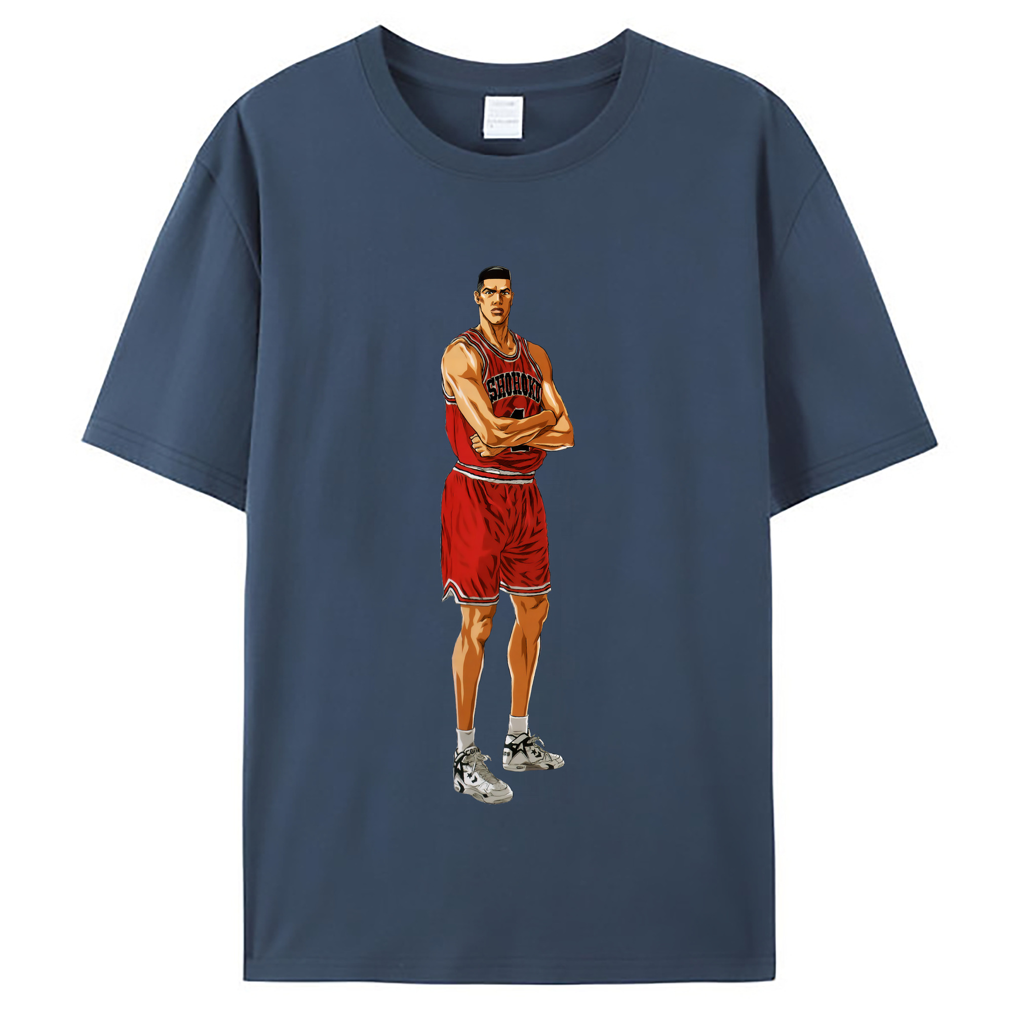 （画像用） SLAM DUNK／スラムダンク レディースカジュアルプリントTシャツ（綿100％）