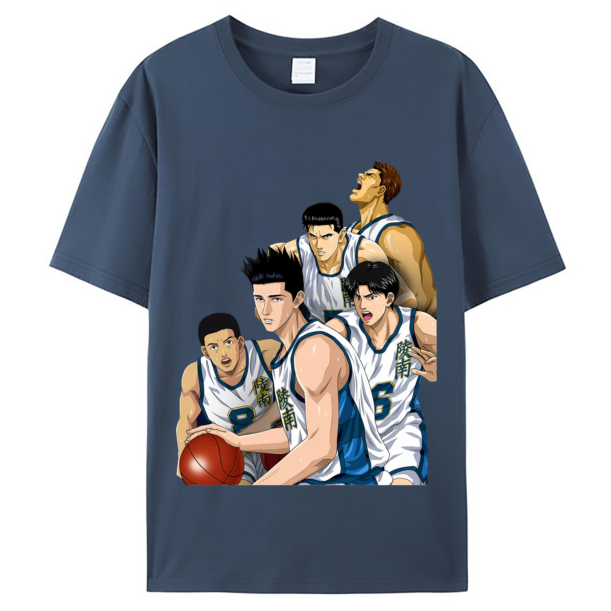 （画像用） SLAM DUNK／スラムダンク レディースカジュアルプリントTシャツ（綿100％）