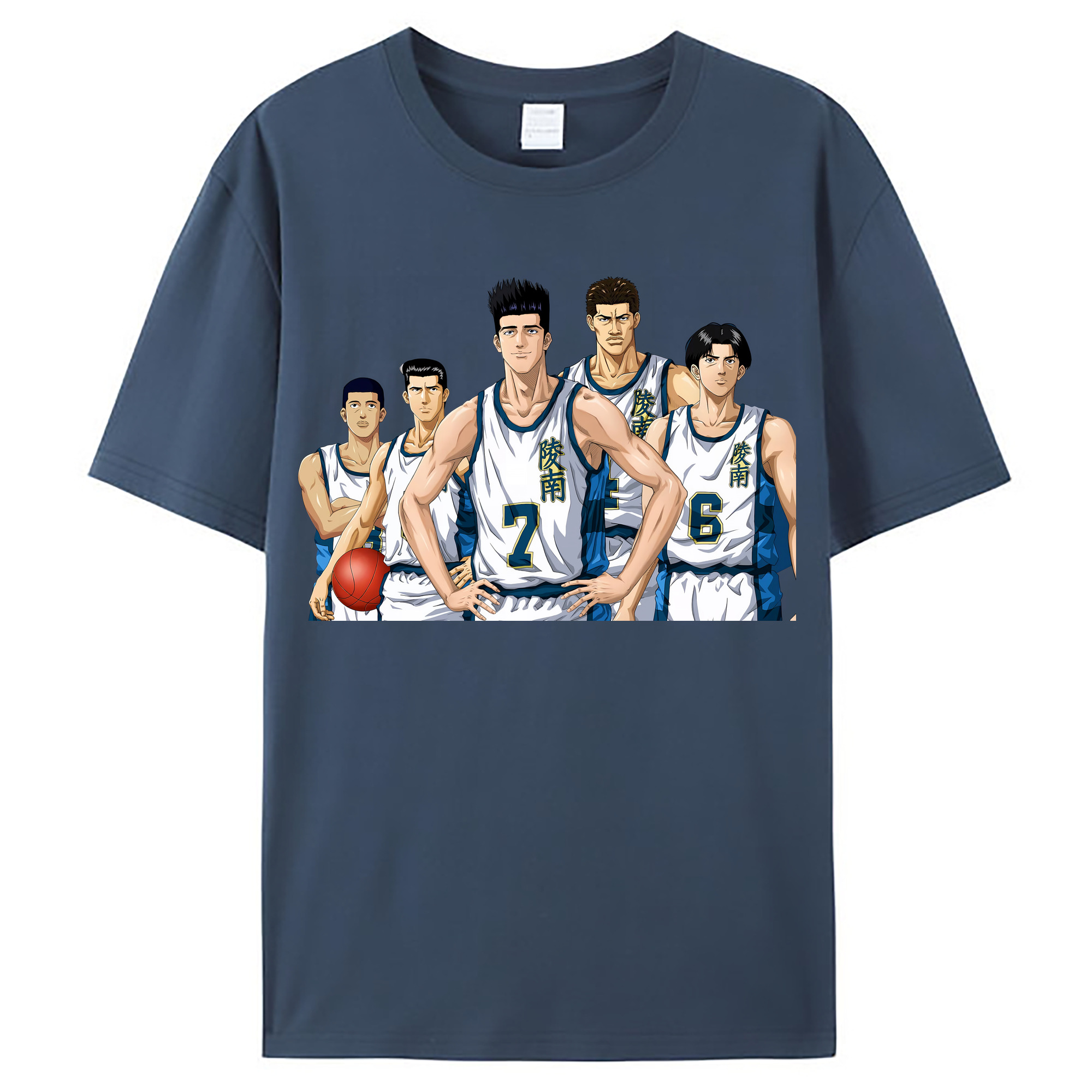 （画像用） SLAM DUNK／スラムダンク レディースカジュアルプリントTシャツ（綿100％）