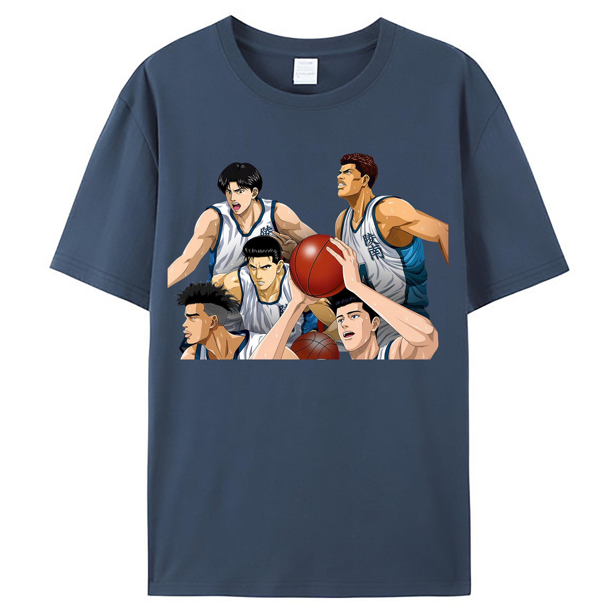 （画像用） SLAM DUNK／スラムダンク レディースカジュアルプリントTシャツ（綿100％）
