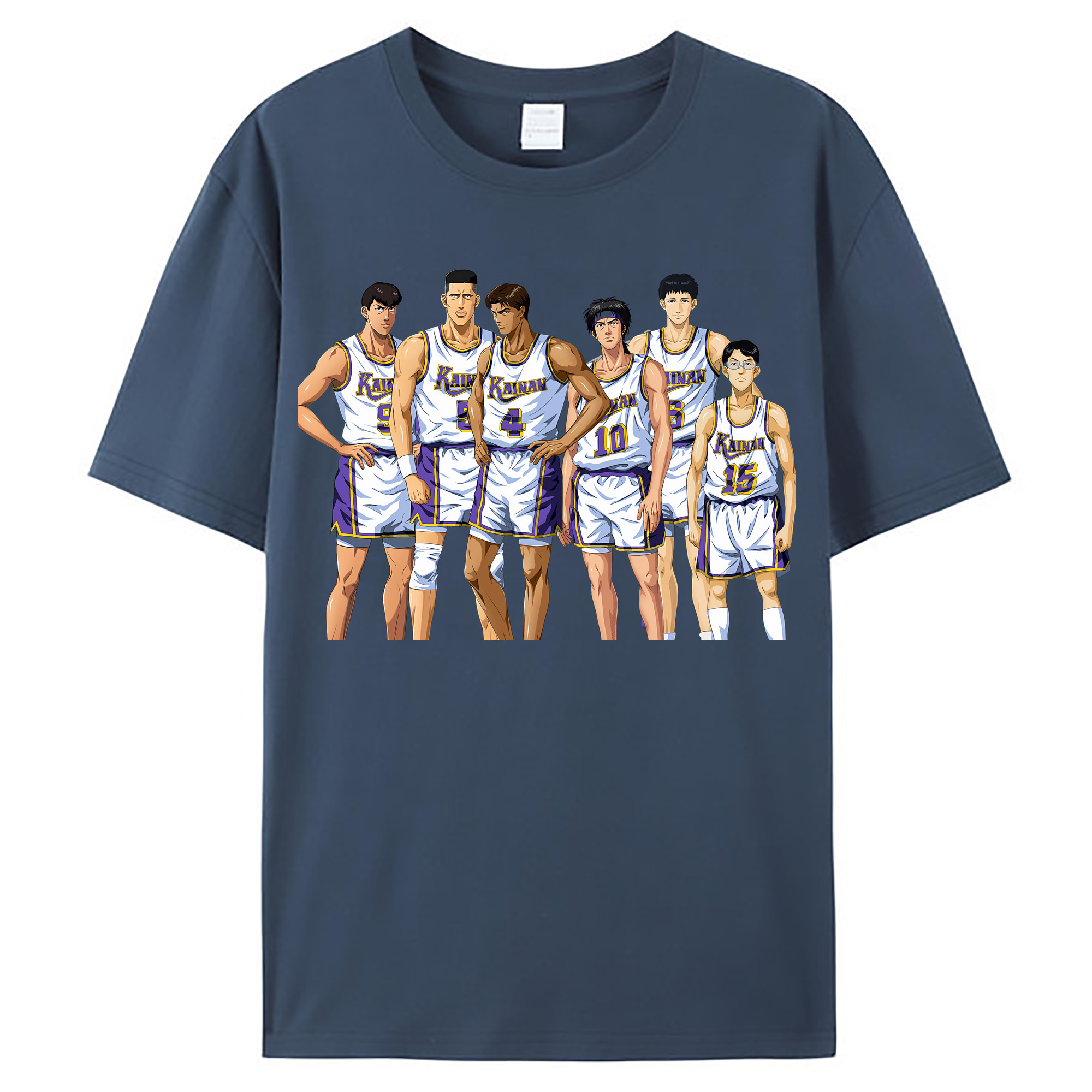 （画像用） SLAM DUNK／スラムダンク レディースカジュアルプリントTシャツ（綿100％）