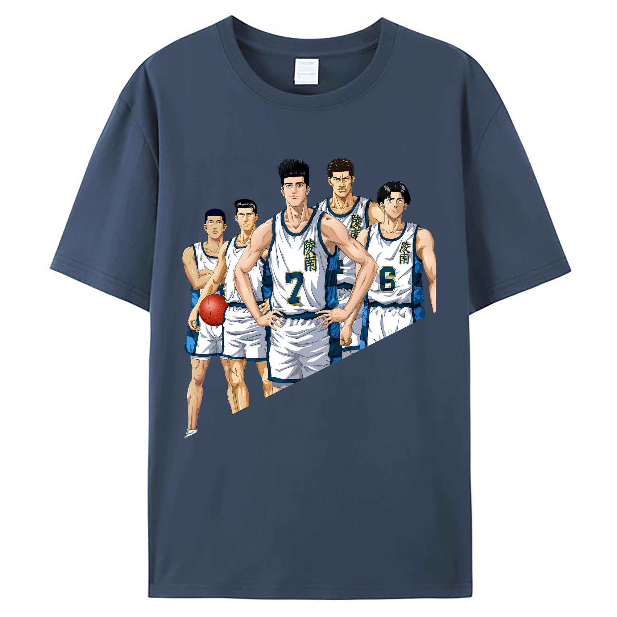 （画像用） SLAM DUNK／スラムダンク レディースカジュアルプリントTシャツ（綿100％）