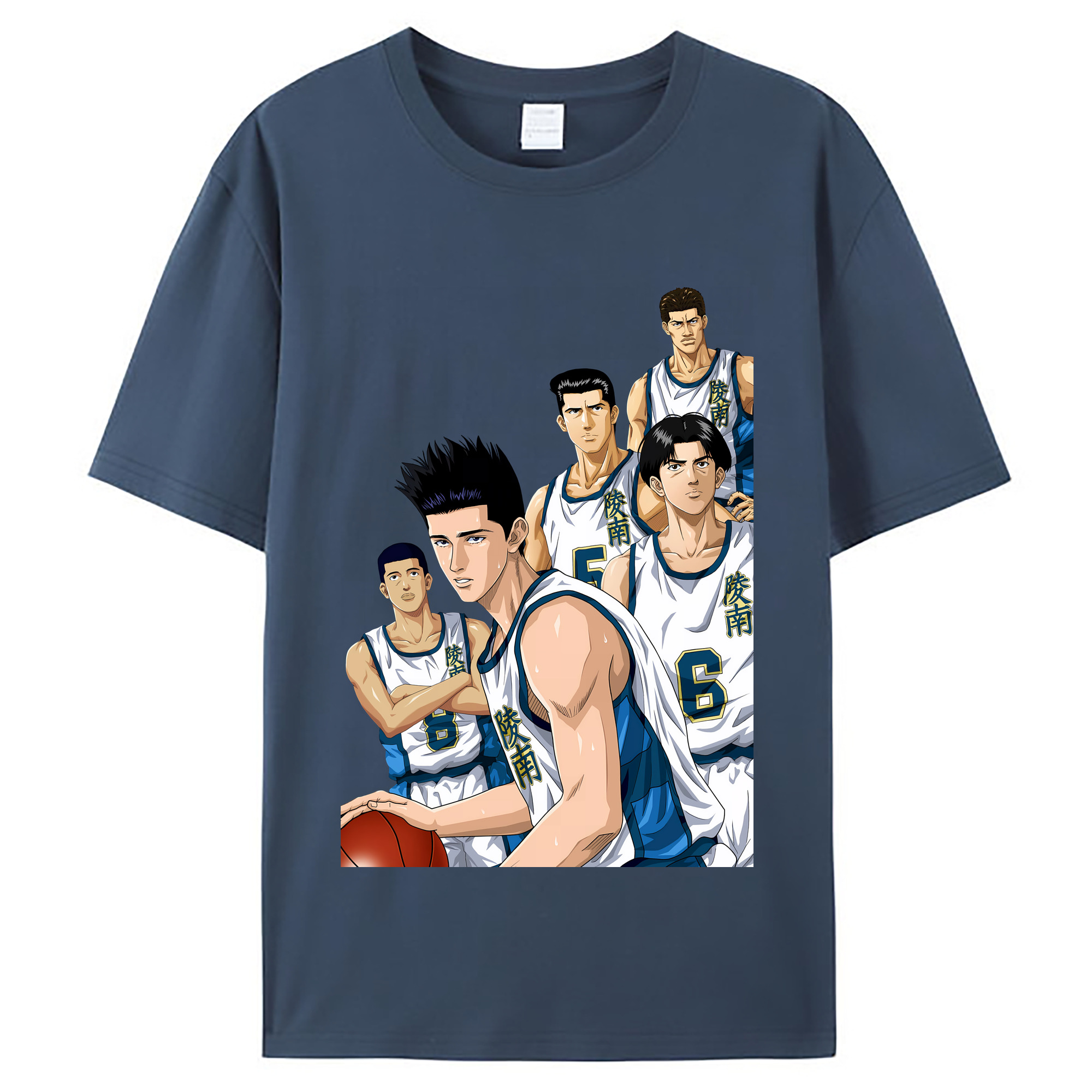 （画像用） SLAM DUNK／スラムダンク レディースカジュアルプリントTシャツ（綿100％）