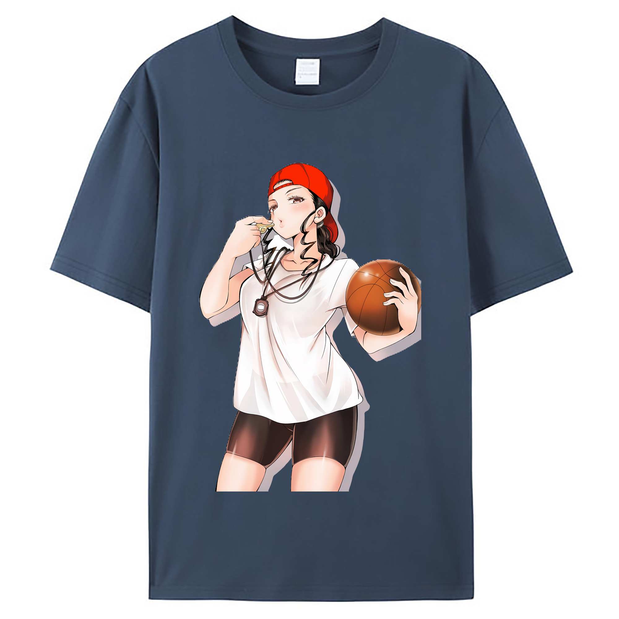 （画像用） SLAM DUNK／スラムダンク レディースカジュアルプリントTシャツ（綿100％）