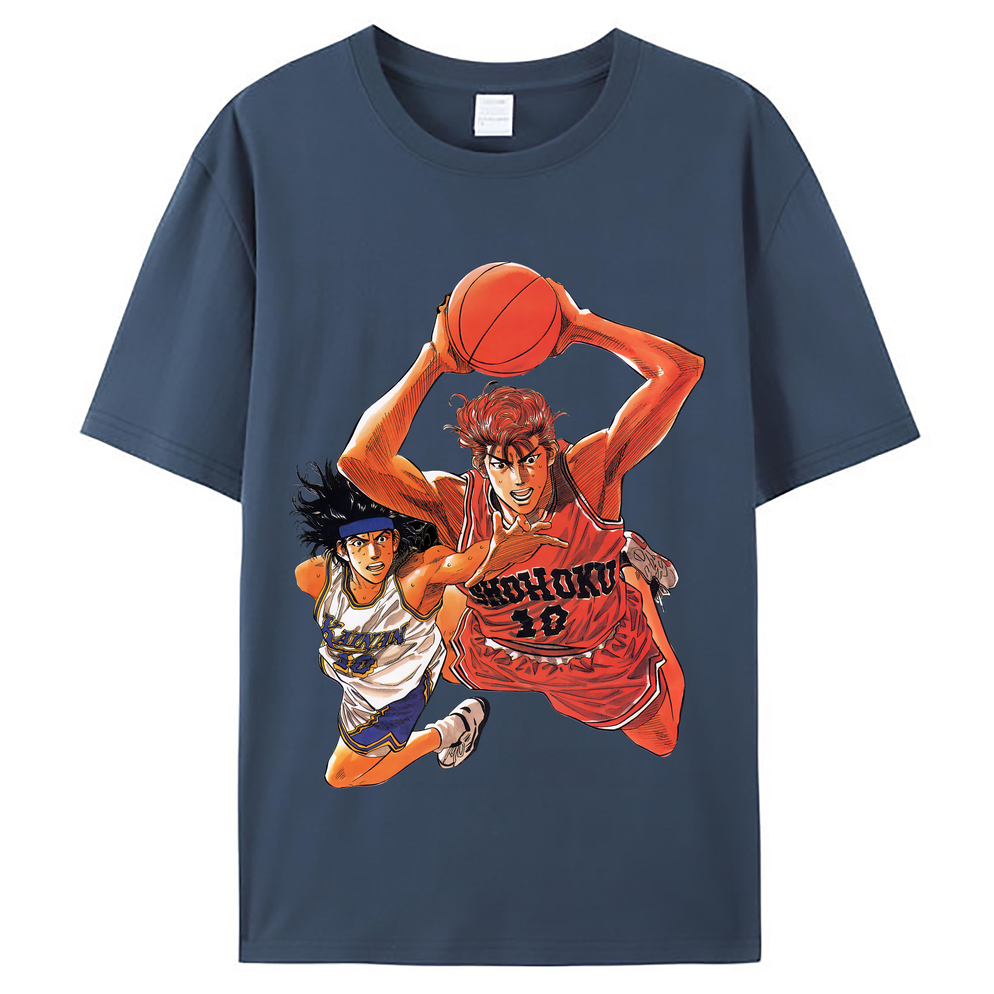 （画像用） SLAM DUNK／スラムダンク レディースカジュアルプリントTシャツ（綿100％）