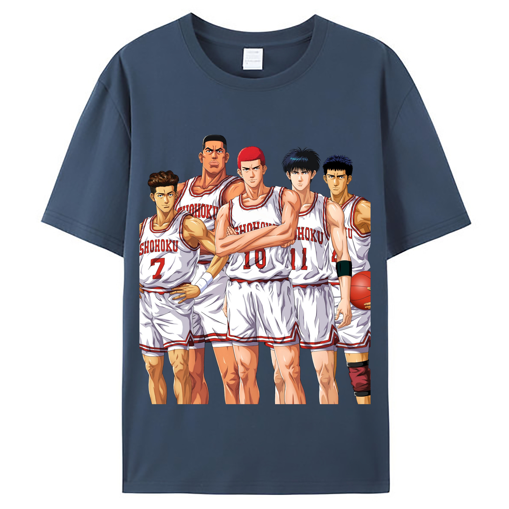 （画像用） SLAM DUNK／スラムダンク レディースカジュアルプリントTシャツ（綿100％）