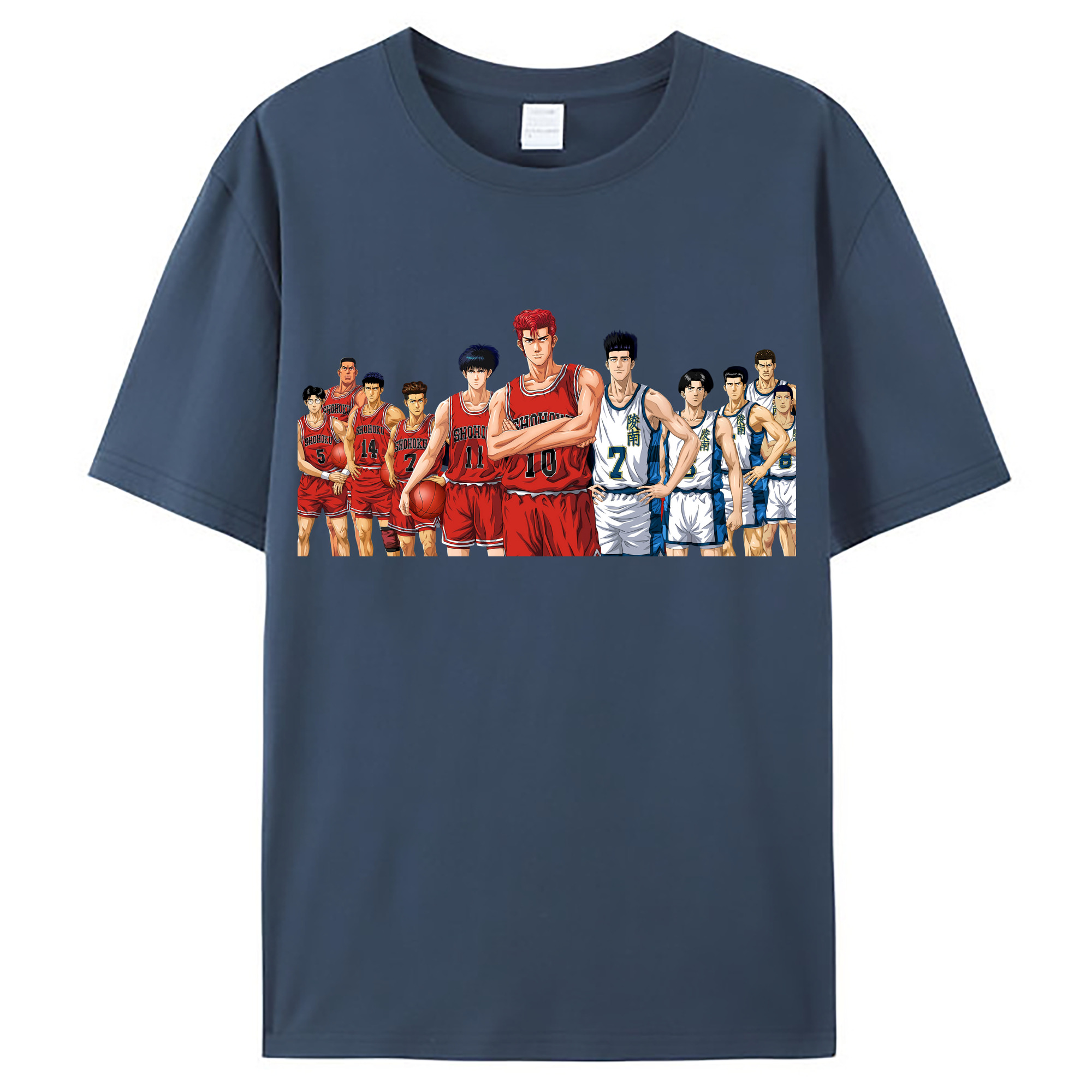 （画像用） SLAM DUNK／スラムダンク レディースカジュアルプリントTシャツ（綿100％）