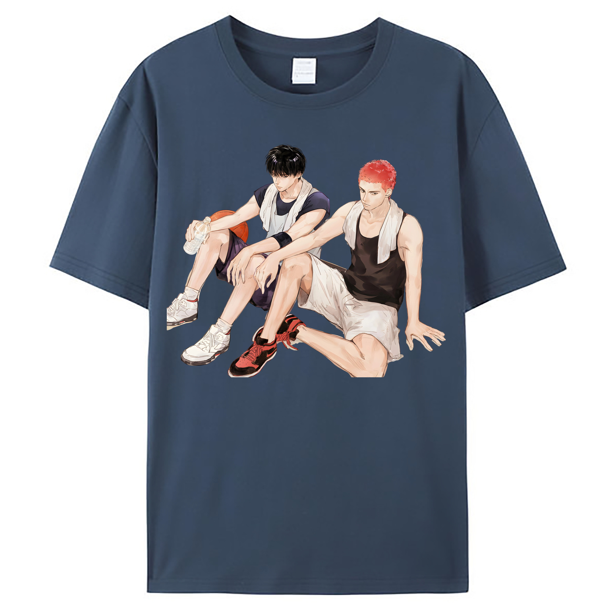 （画像用） SLAM DUNK／スラムダンク レディースカジュアルプリントTシャツ（綿100％）