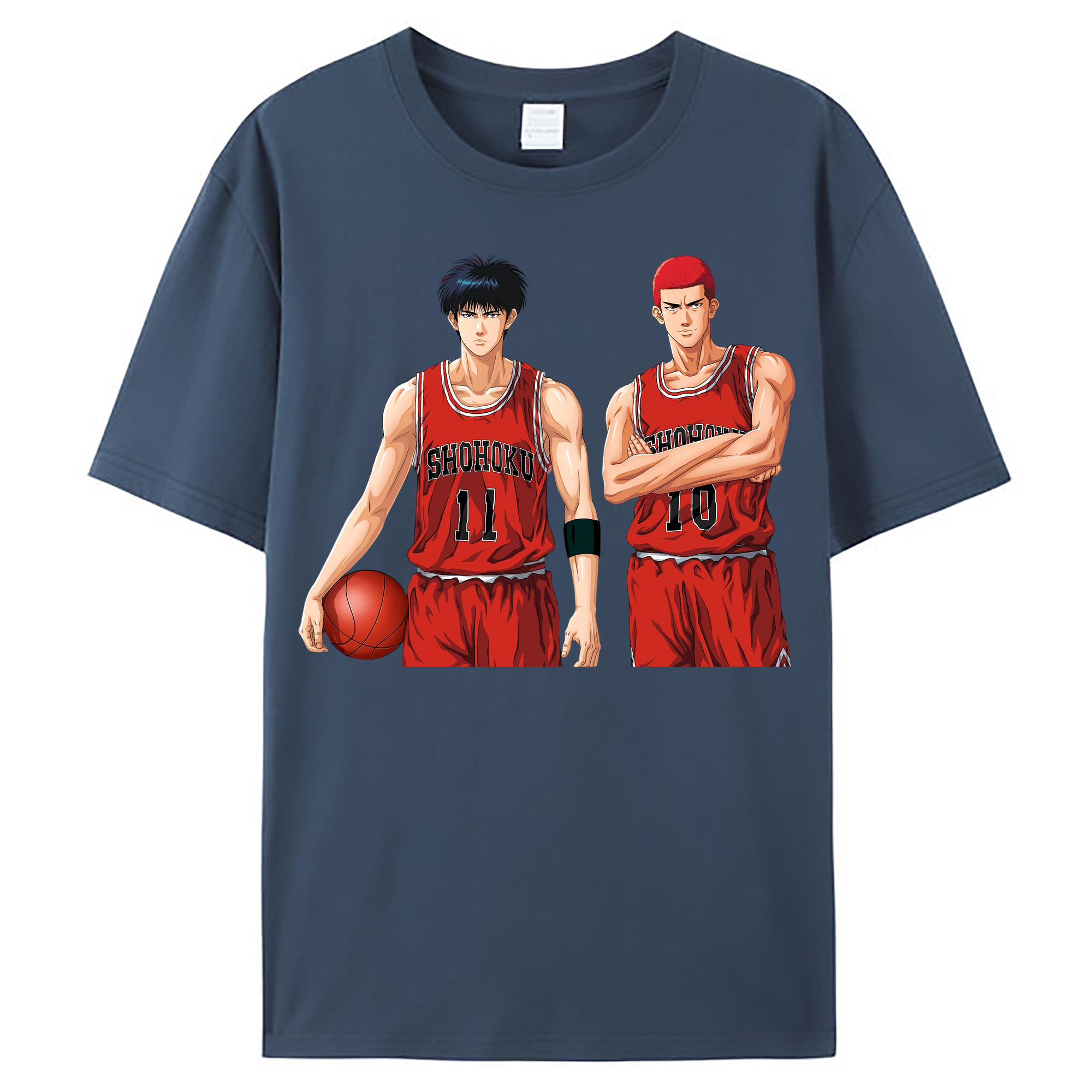 （画像用） SLAM DUNK／スラムダンク レディースカジュアルプリントTシャツ（綿100％）