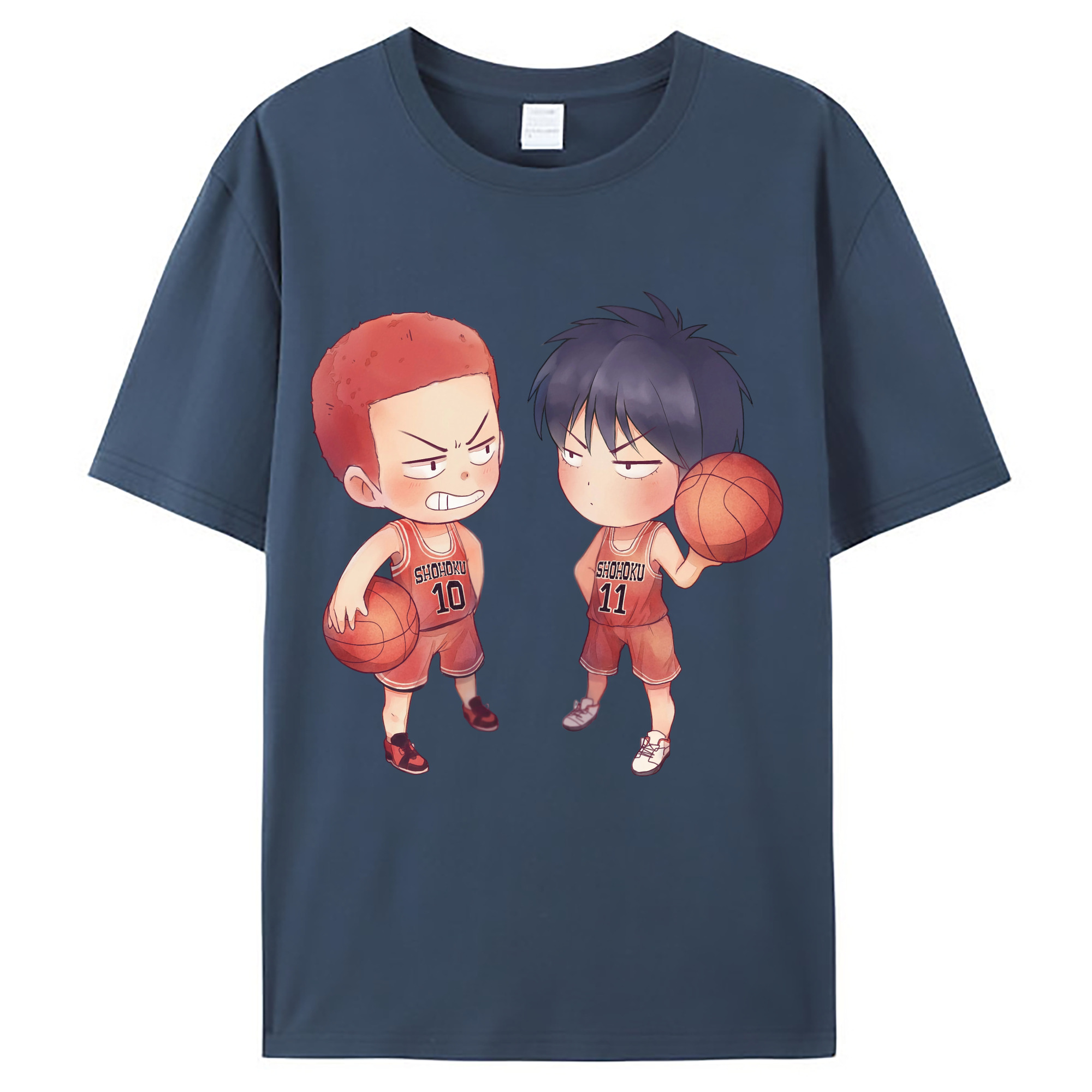 （画像用） SLAM DUNK／スラムダンク レディースカジュアルプリントTシャツ（綿100％）