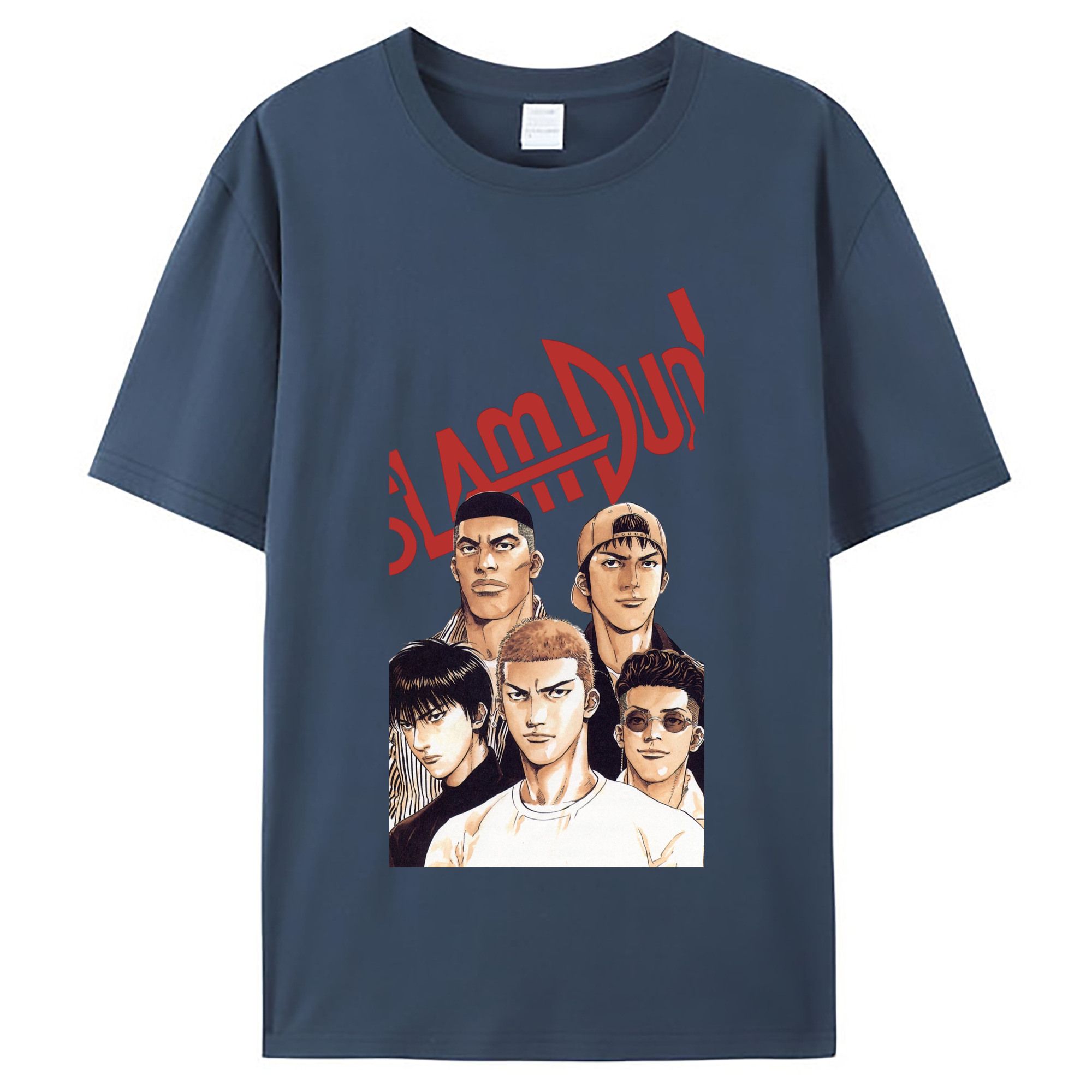 （画像用） SLAM DUNK／スラムダンク レディースカジュアルプリントTシャツ（綿100％）