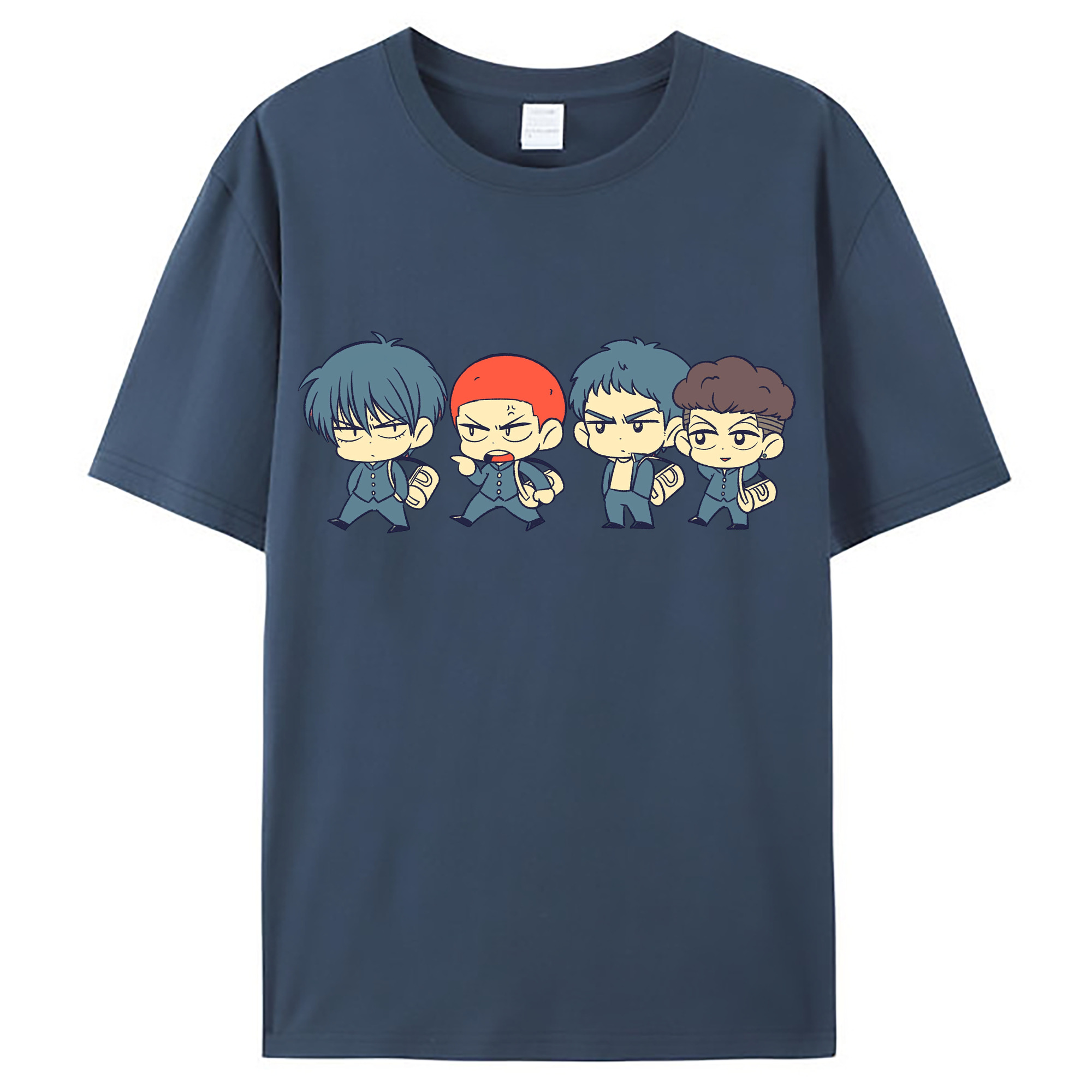 （画像用） SLAM DUNK／スラムダンク レディースカジュアルプリントTシャツ（綿100％）