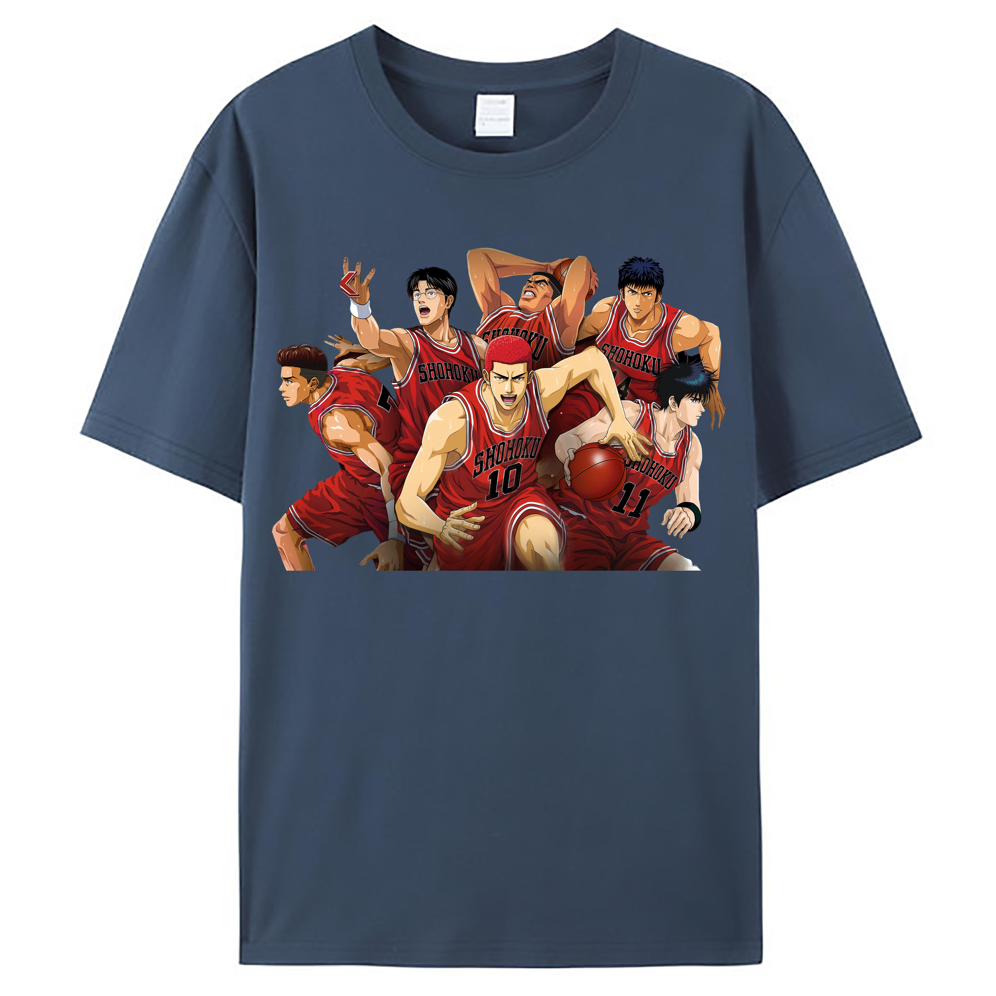 （画像用） SLAM DUNK／スラムダンク レディースカジュアルプリントTシャツ（綿100％）