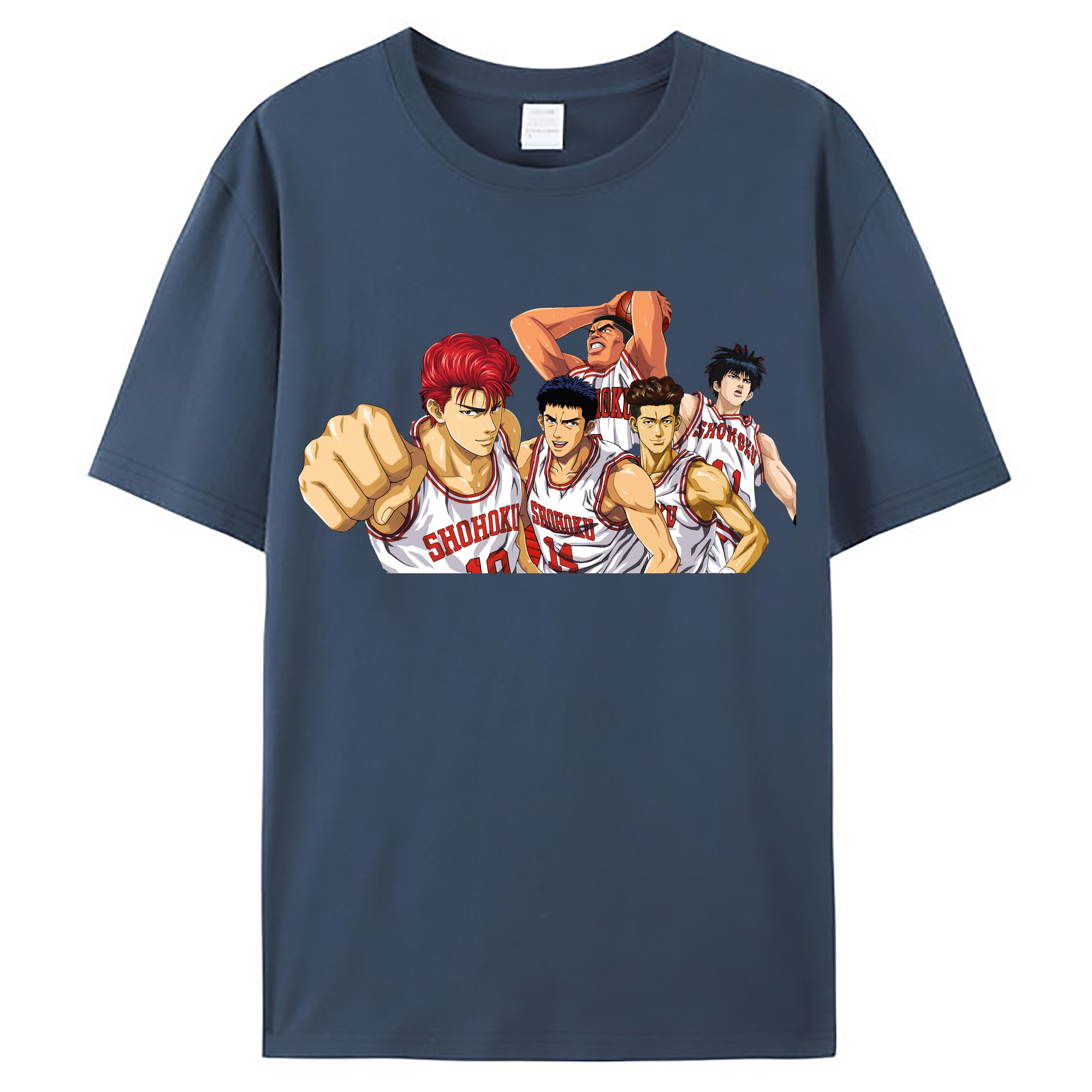 （画像用） SLAM DUNK／スラムダンク レディースカジュアルプリントTシャツ（綿100％）