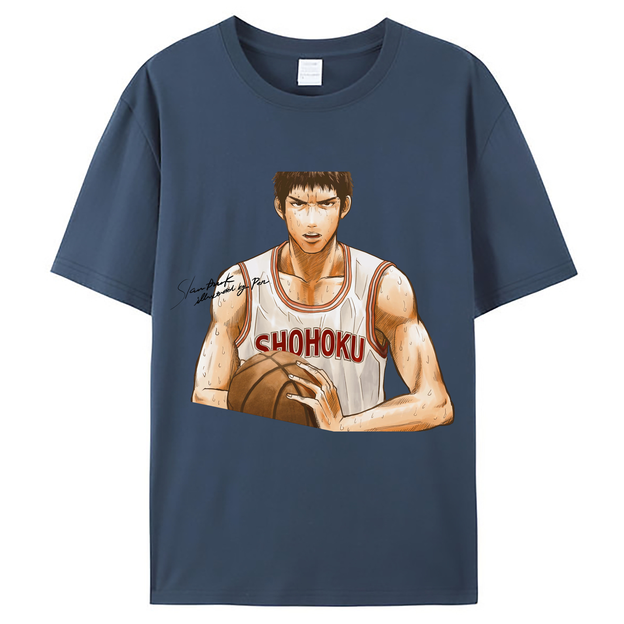 （画像用） SLAM DUNK／スラムダンク レディースカジュアルプリントTシャツ（綿100％）