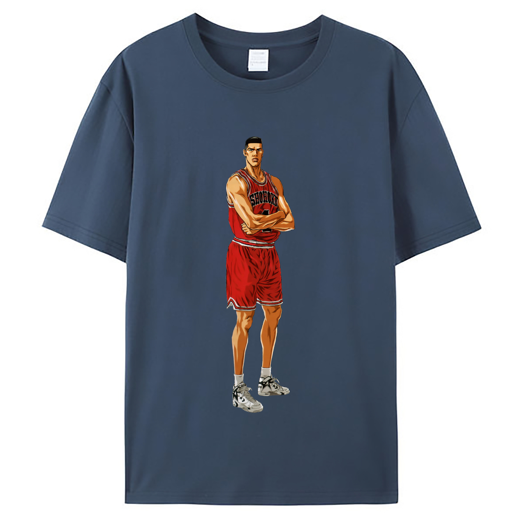 （画像用） SLAM DUNK／スラムダンク レディースカジュアルプリントTシャツ（綿100％）