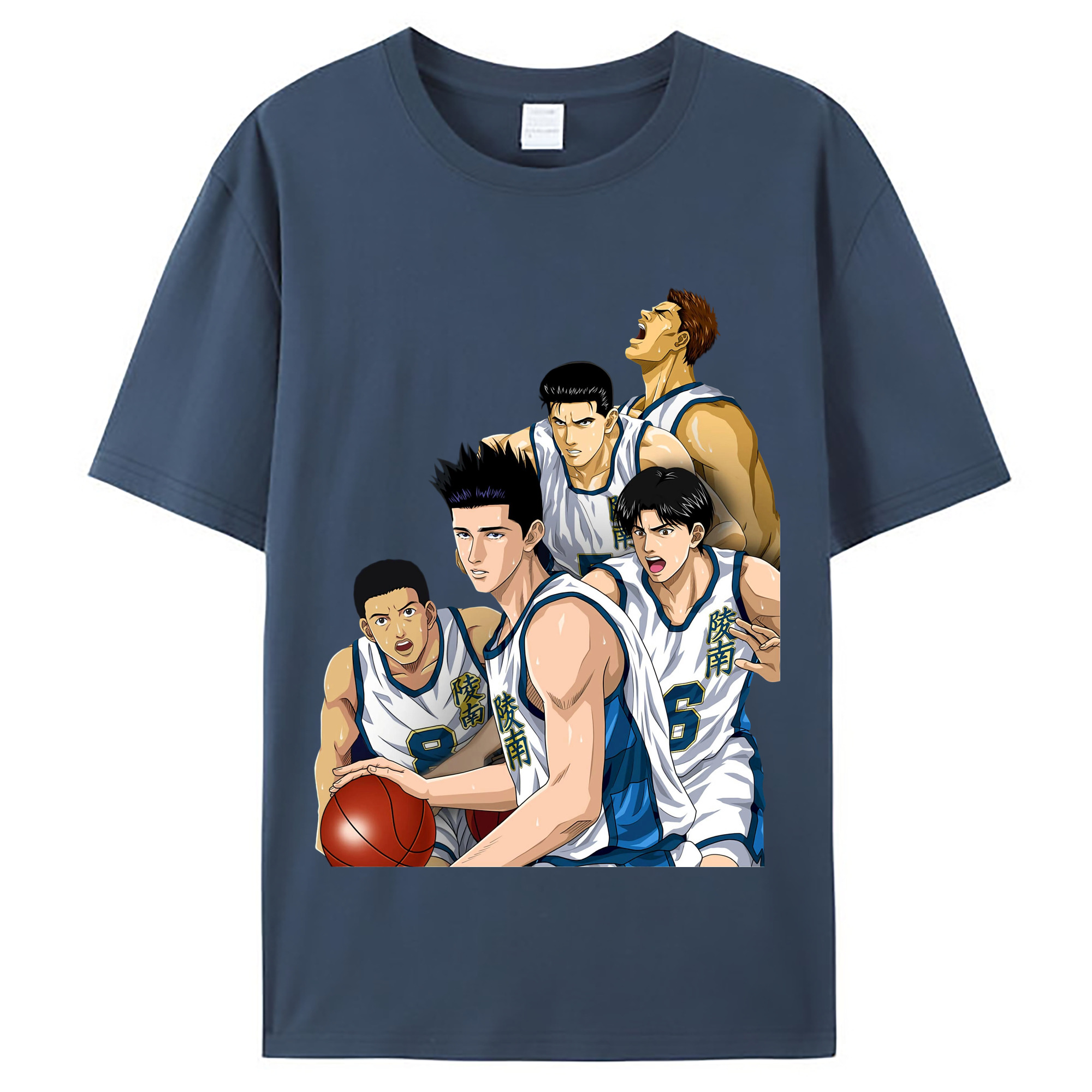 （画像用） SLAM DUNK／スラムダンク レディースカジュアルプリントTシャツ（綿100％）