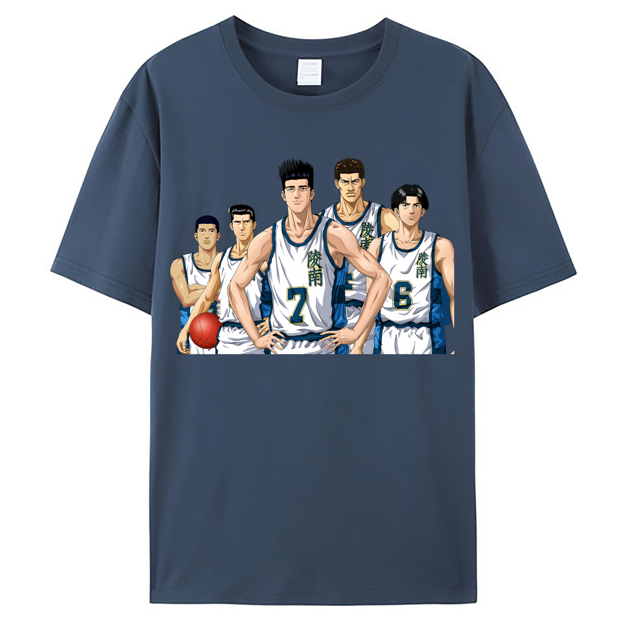 （画像用） SLAM DUNK／スラムダンク レディースカジュアルプリントTシャツ（綿100％）