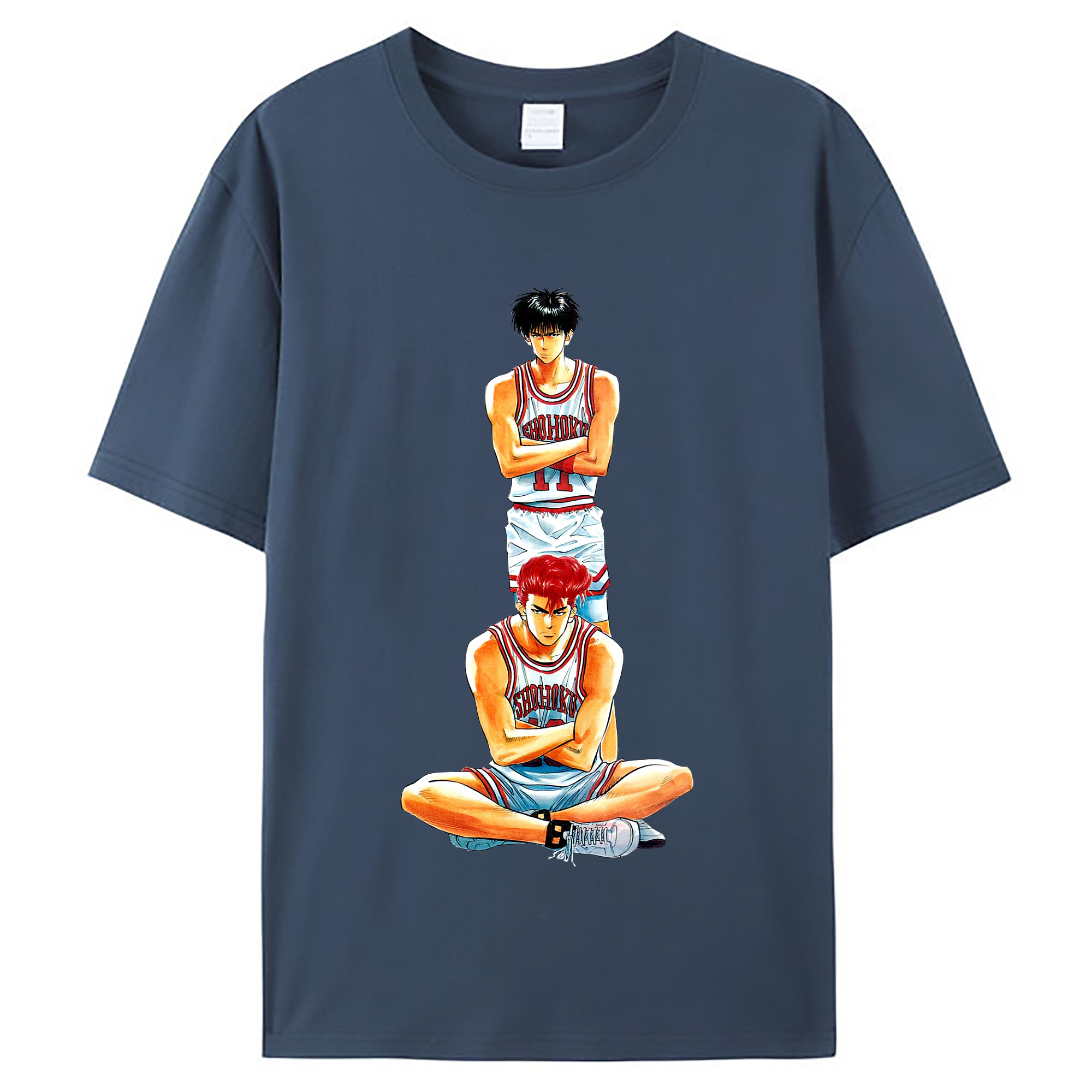 （画像用） SLAM DUNK／スラムダンク レディースカジュアルプリントTシャツ（綿100％）