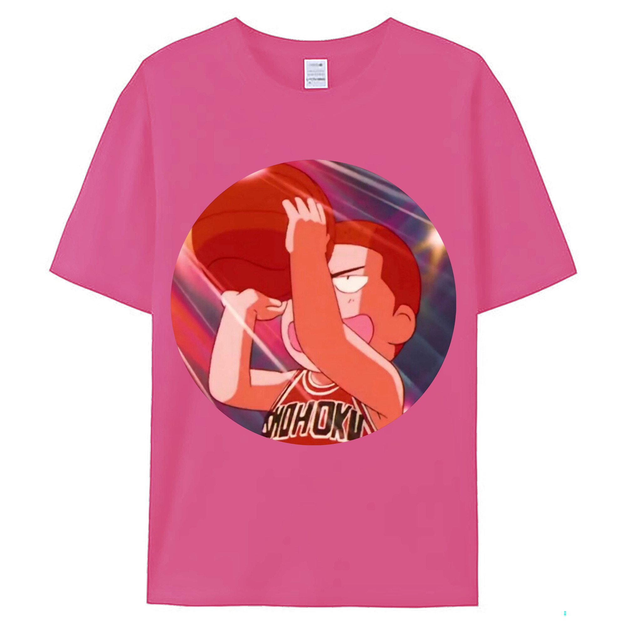 （画像用） SLAM DUNK／スラムダンク レディースカジュアルプリントTシャツ（綿100％）