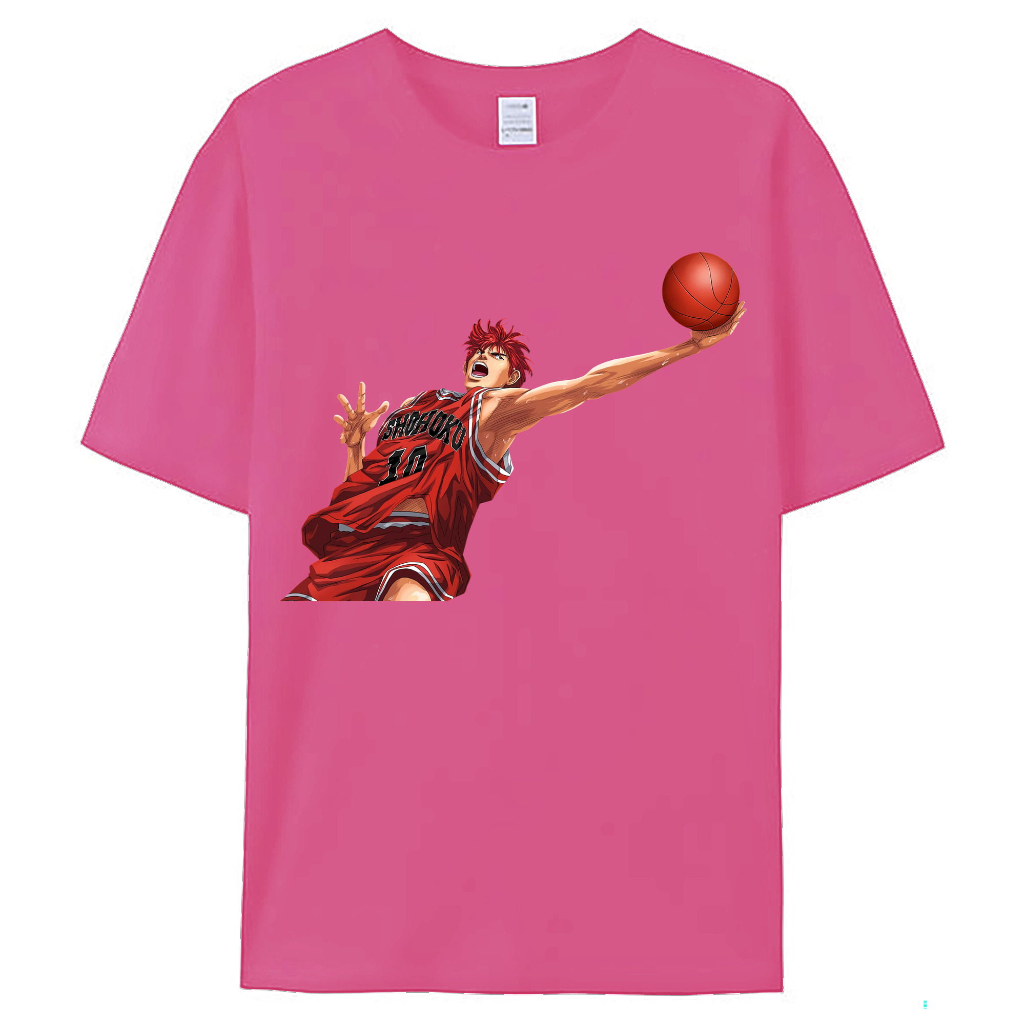 （画像用） SLAM DUNK／スラムダンク レディースカジュアルプリントTシャツ（綿100％）