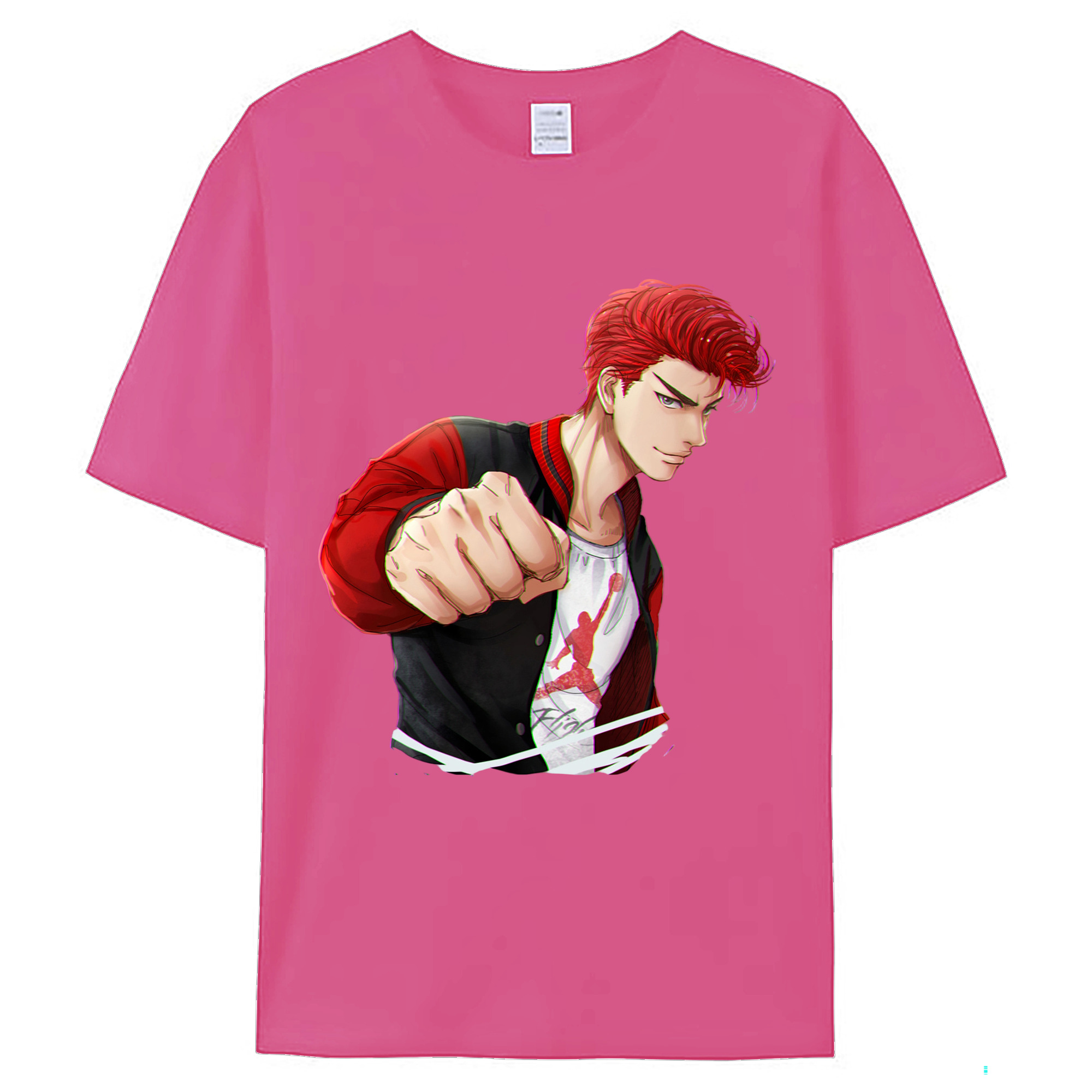 （画像用） SLAM DUNK／スラムダンク レディースカジュアルプリントTシャツ（綿100％）