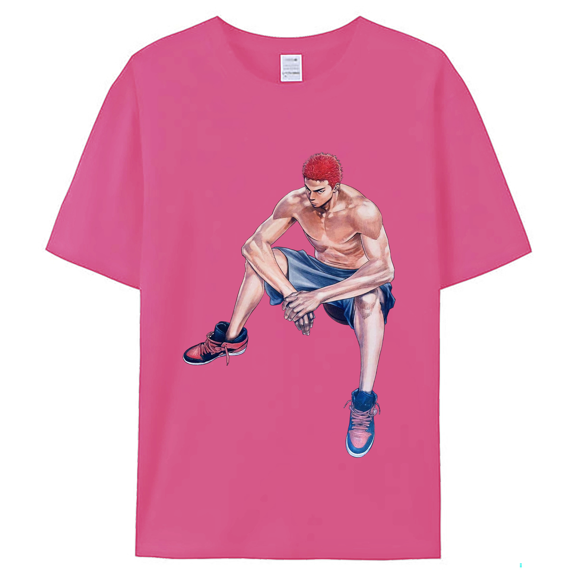 （画像用） SLAM DUNK／スラムダンク レディースカジュアルプリントTシャツ（綿100％）