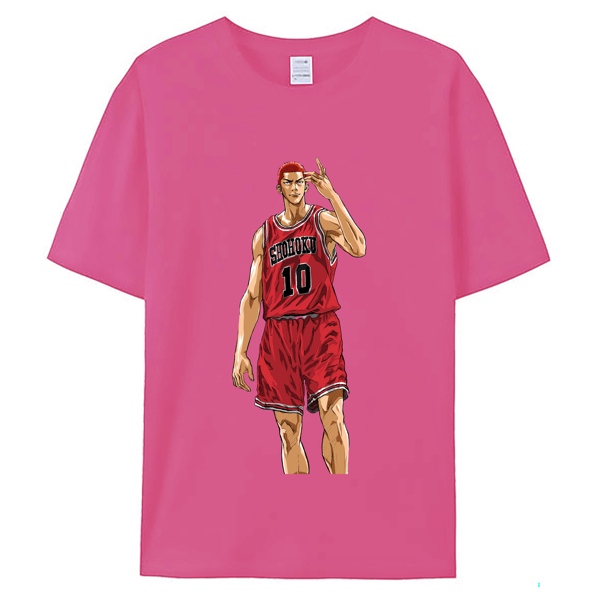 （画像用） SLAM DUNK／スラムダンク レディースカジュアルプリントTシャツ（綿100％）