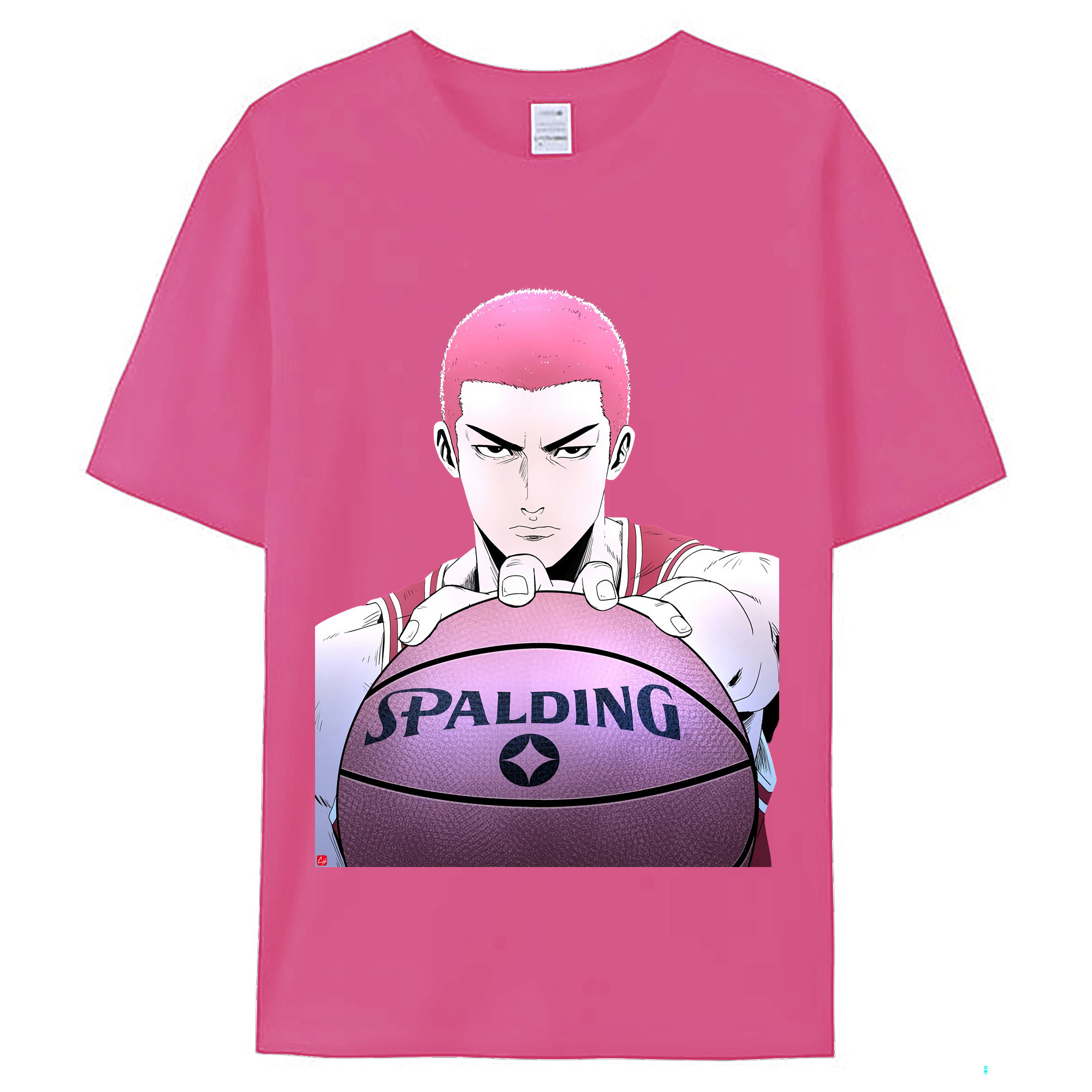 （画像用） SLAM DUNK／スラムダンク レディースカジュアルプリントTシャツ（綿100％）