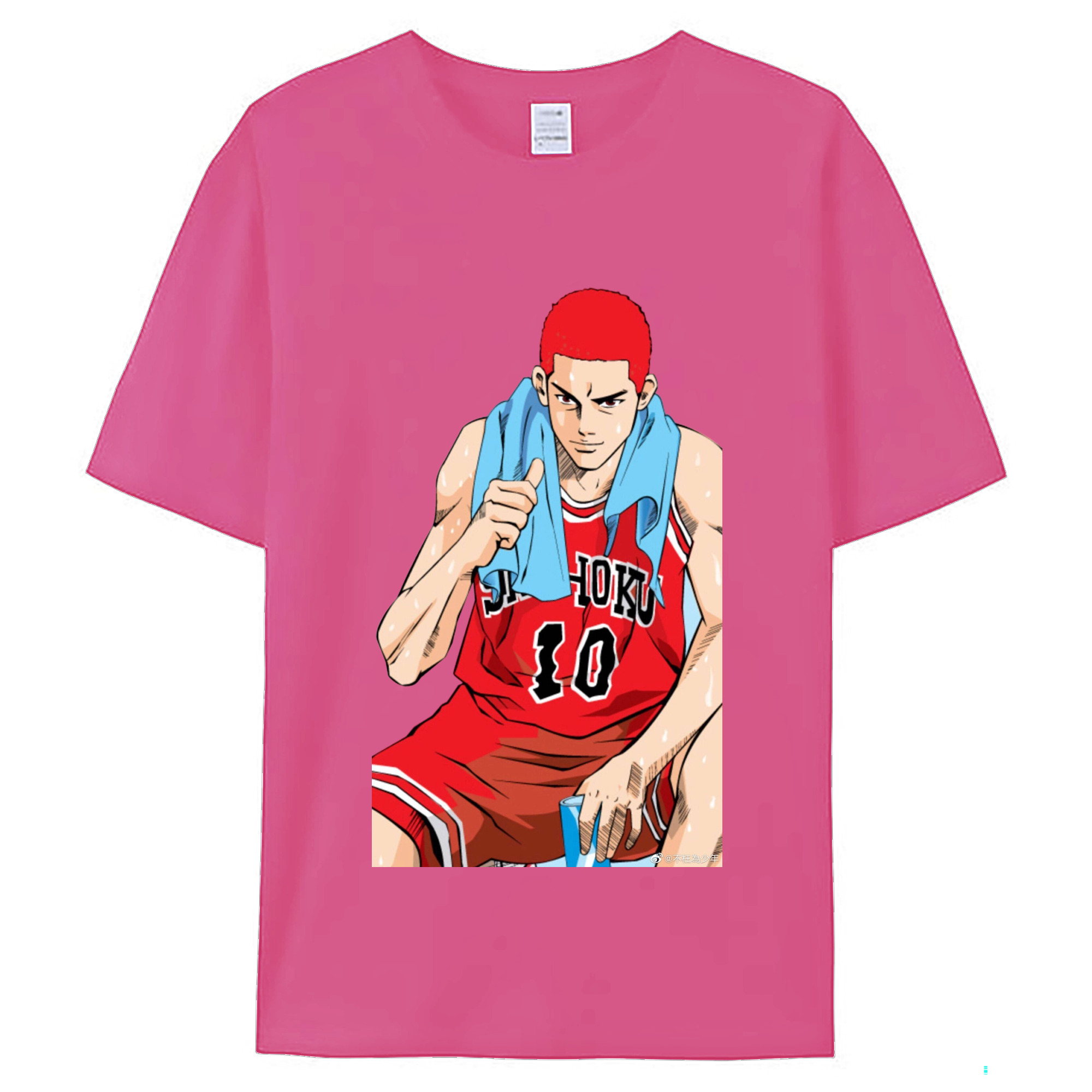 （画像用） SLAM DUNK／スラムダンク レディースカジュアルプリントTシャツ（綿100％）