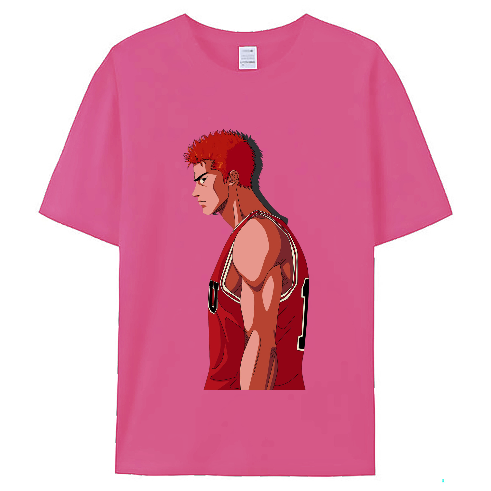 （画像用） SLAM DUNK／スラムダンク レディースカジュアルプリントTシャツ（綿100％）