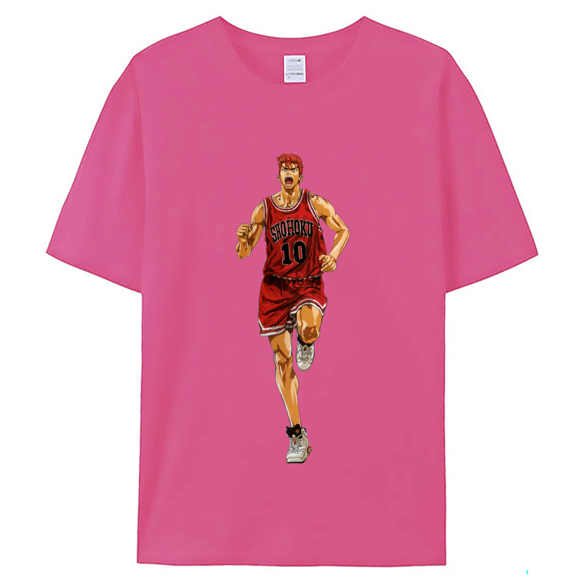 （画像用） SLAM DUNK／スラムダンク レディースカジュアルプリントTシャツ（綿100％）