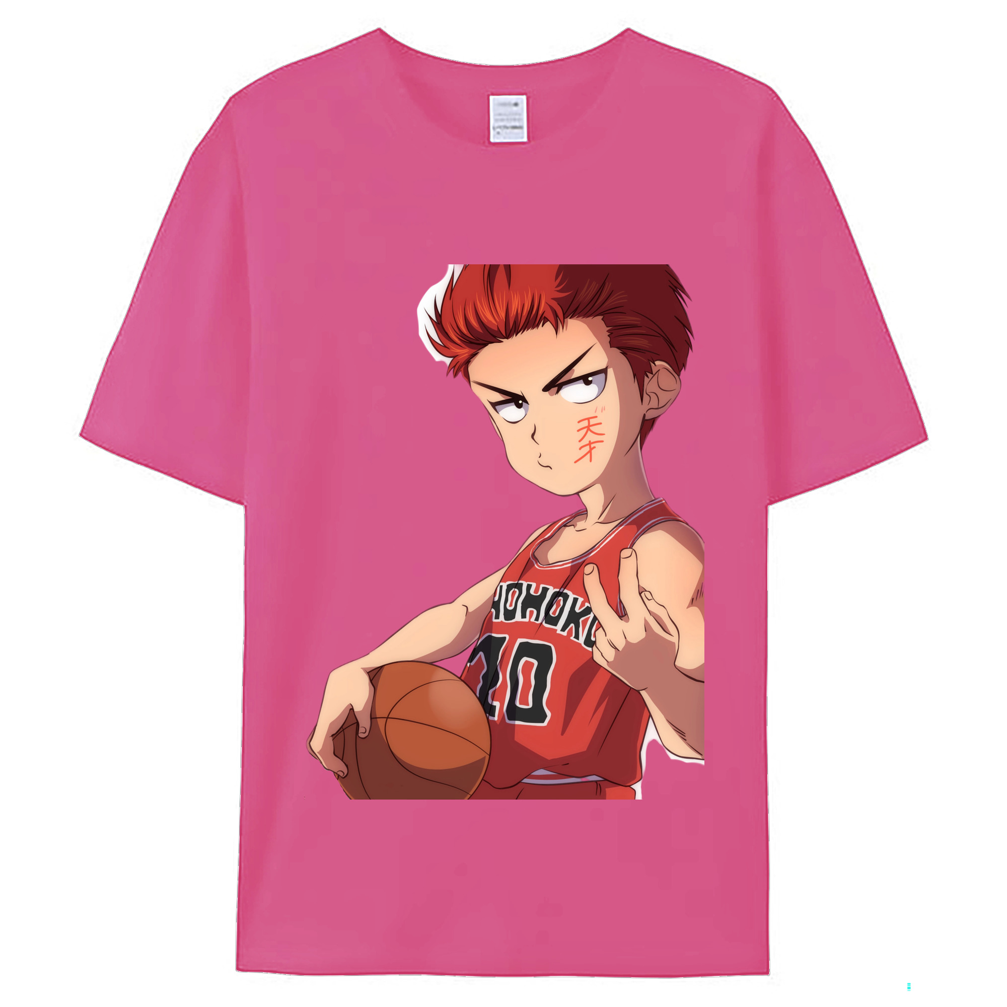 （画像用） SLAM DUNK／スラムダンク レディースカジュアルプリントTシャツ（綿100％）