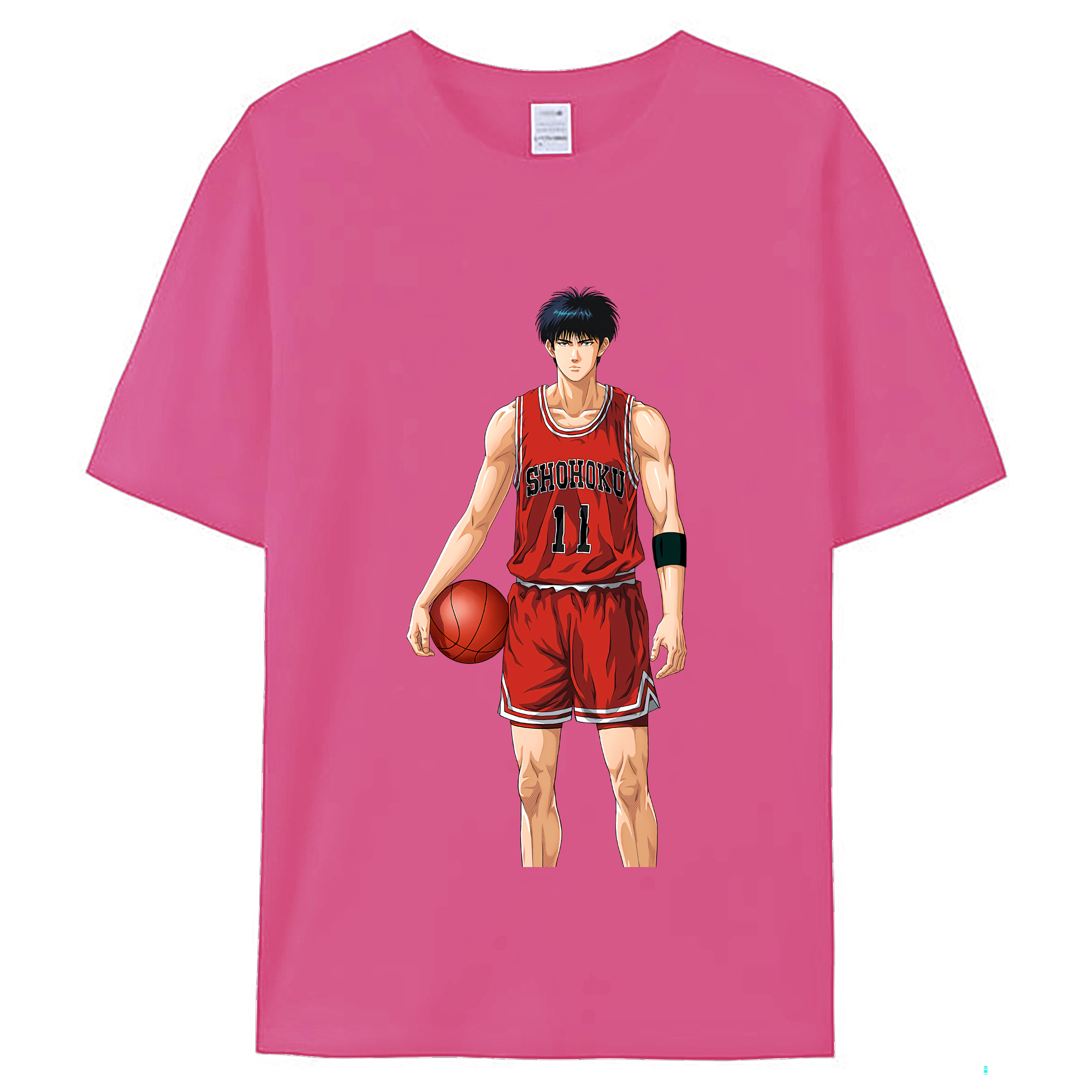 （画像用） SLAM DUNK／スラムダンク レディースカジュアルプリントTシャツ（綿100％）
