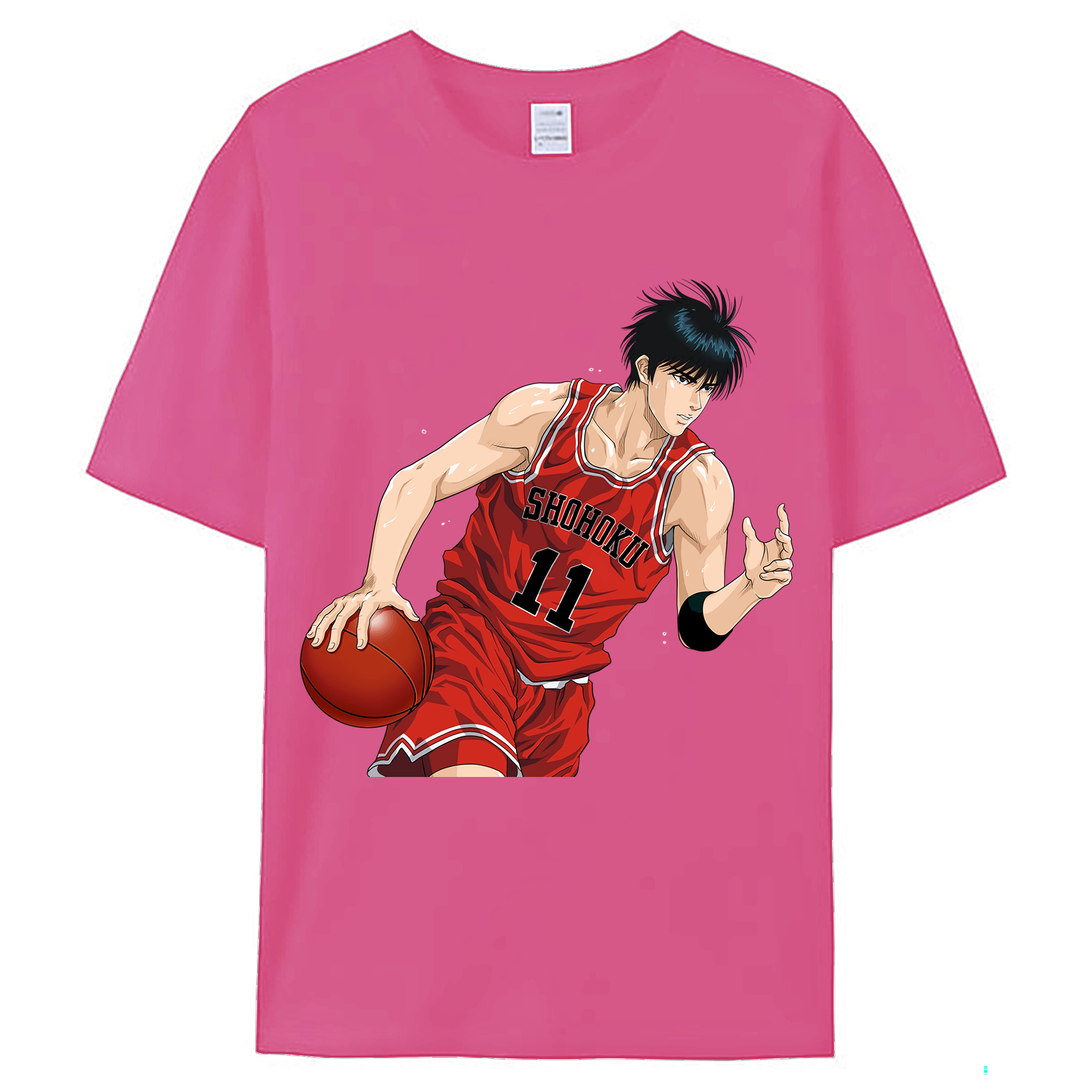 （画像用） SLAM DUNK／スラムダンク レディースカジュアルプリントTシャツ（綿100％）