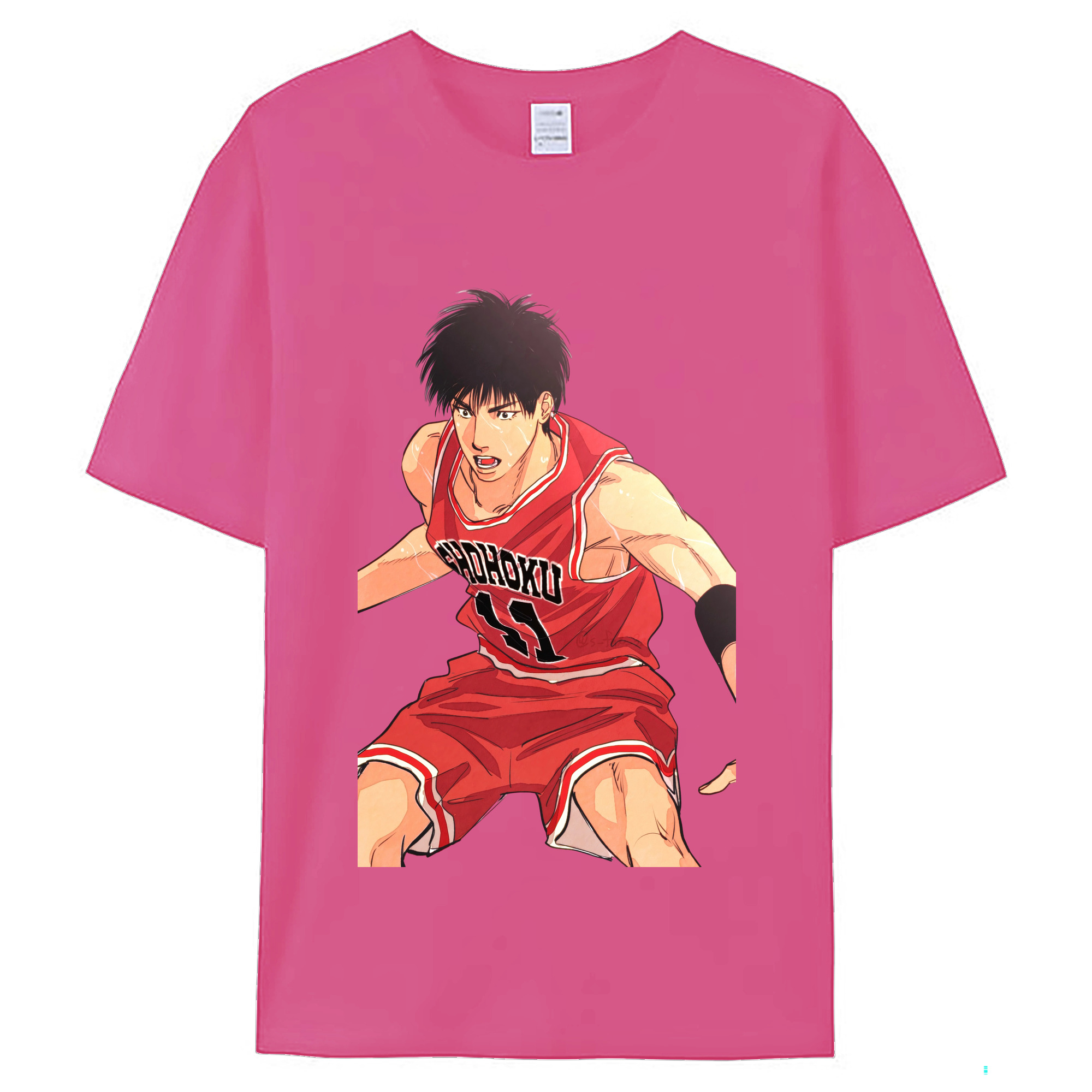 （画像用） SLAM DUNK／スラムダンク レディースカジュアルプリントTシャツ（綿100％）