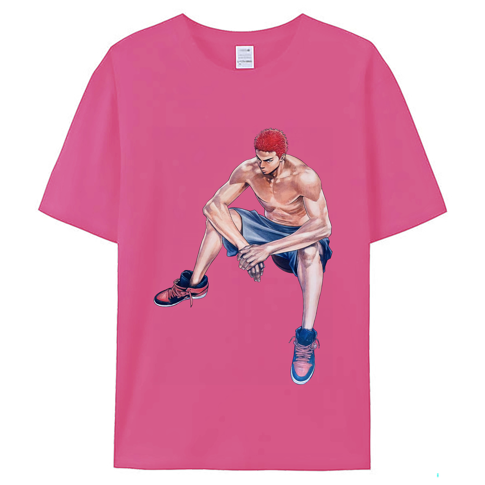 （画像用） SLAM DUNK／スラムダンク レディースカジュアルプリントTシャツ（綿100％）