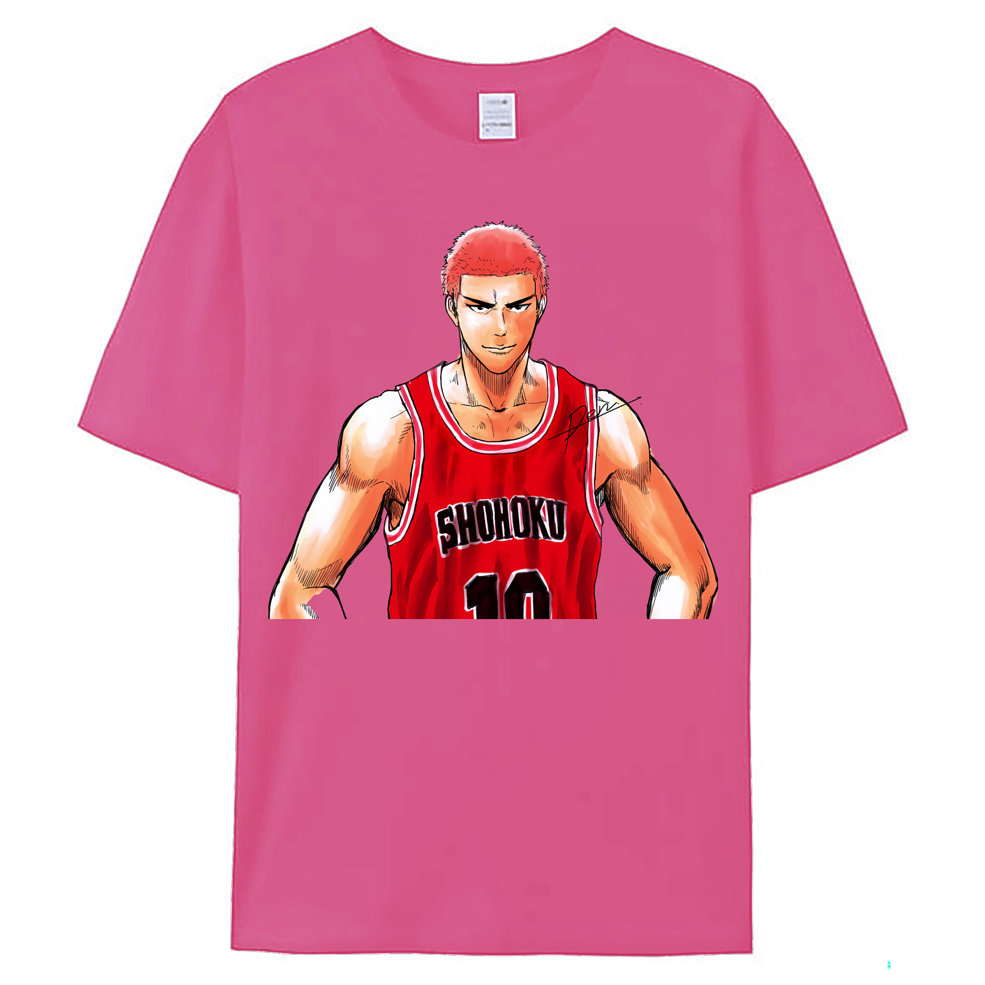 （画像用） SLAM DUNK／スラムダンク レディースカジュアルプリントTシャツ（綿100％）