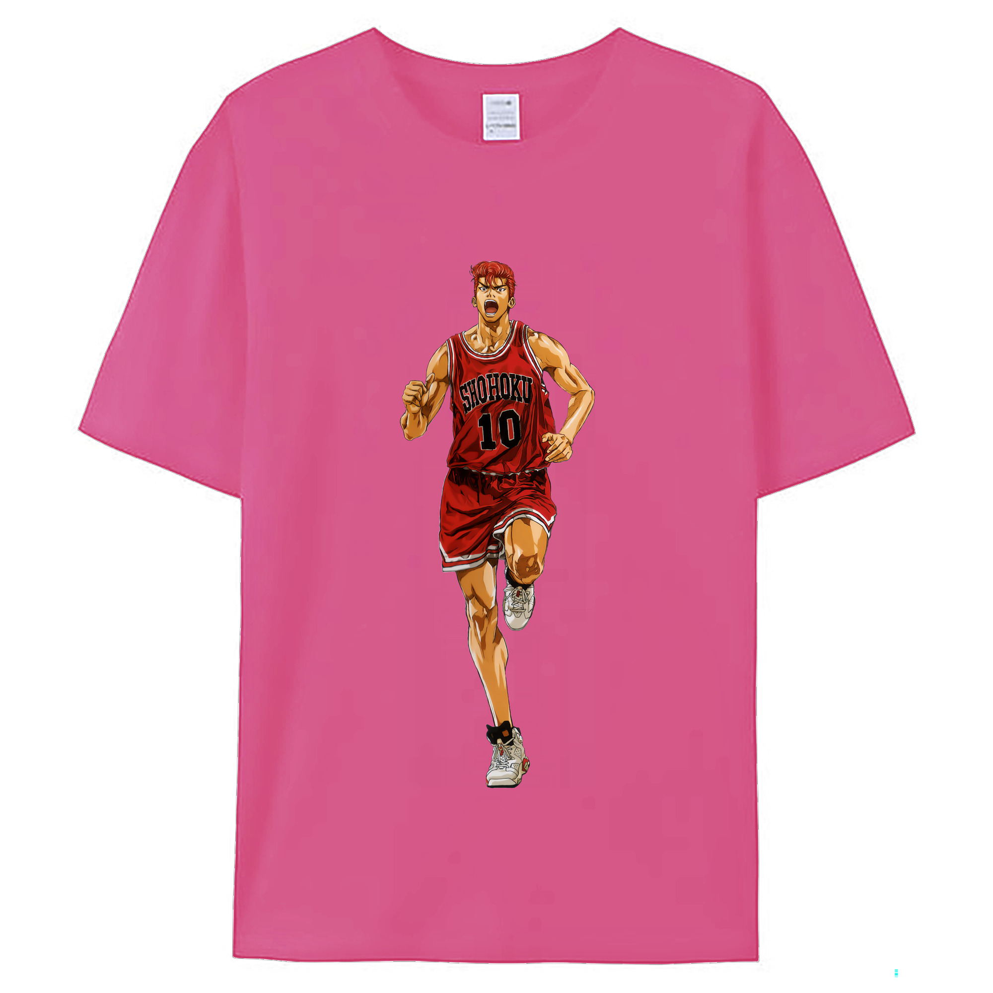 （画像用） SLAM DUNK／スラムダンク レディースカジュアルプリントTシャツ（綿100％）