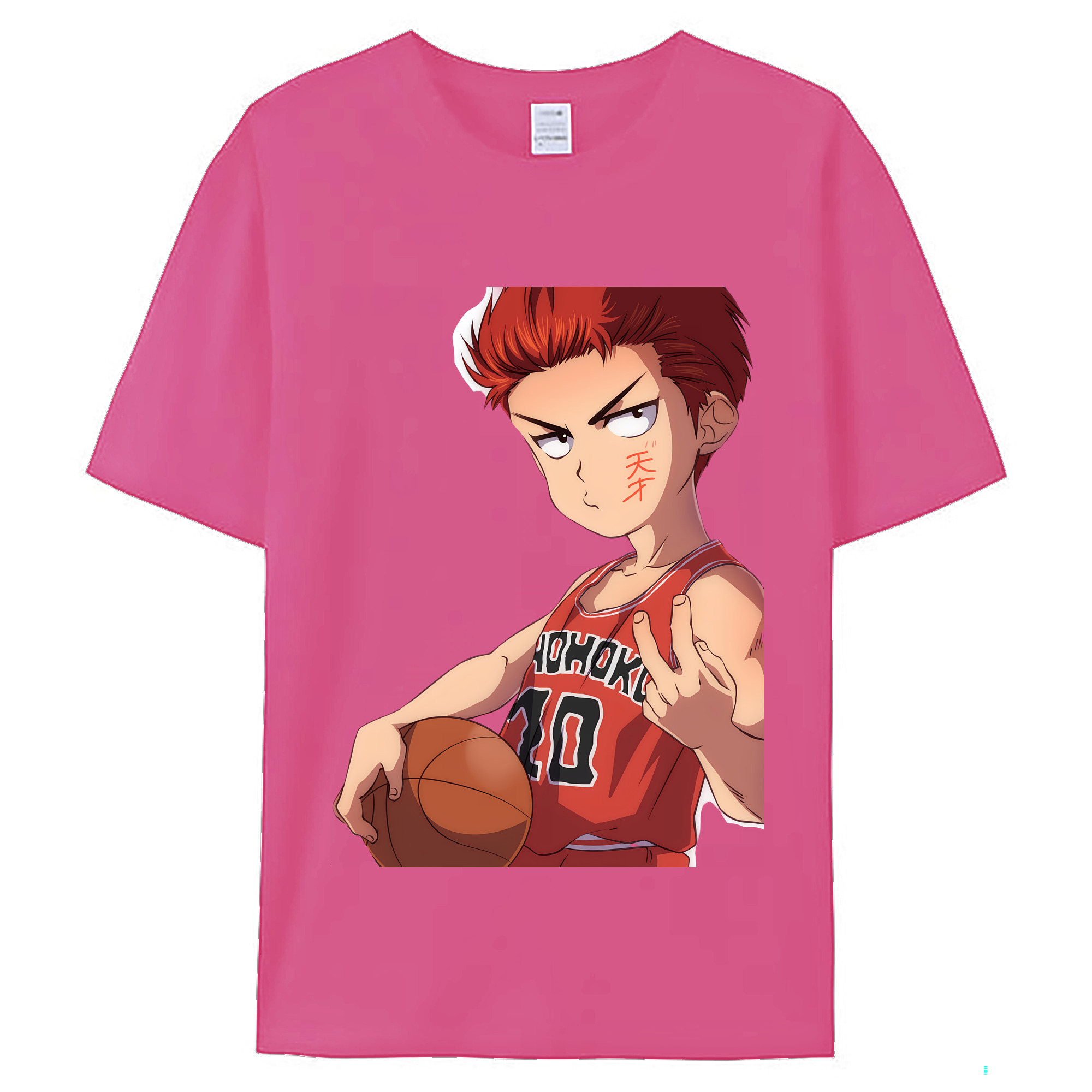 （画像用） SLAM DUNK／スラムダンク レディースカジュアルプリントTシャツ（綿100％）