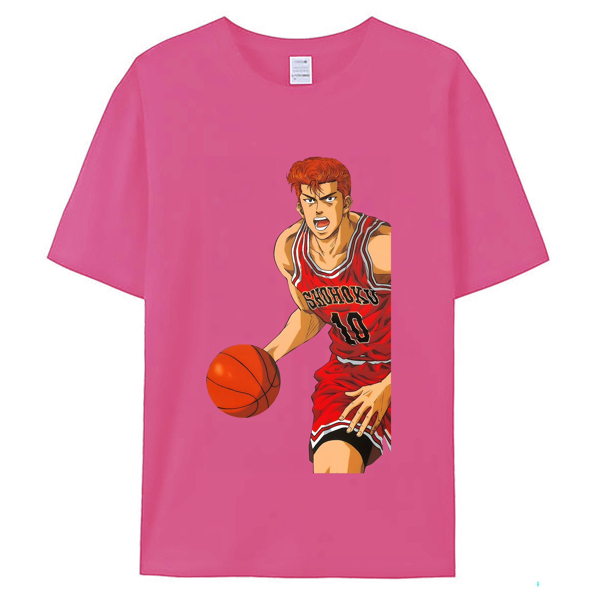 （画像用） SLAM DUNK／スラムダンク レディースカジュアルプリントTシャツ（綿100％）