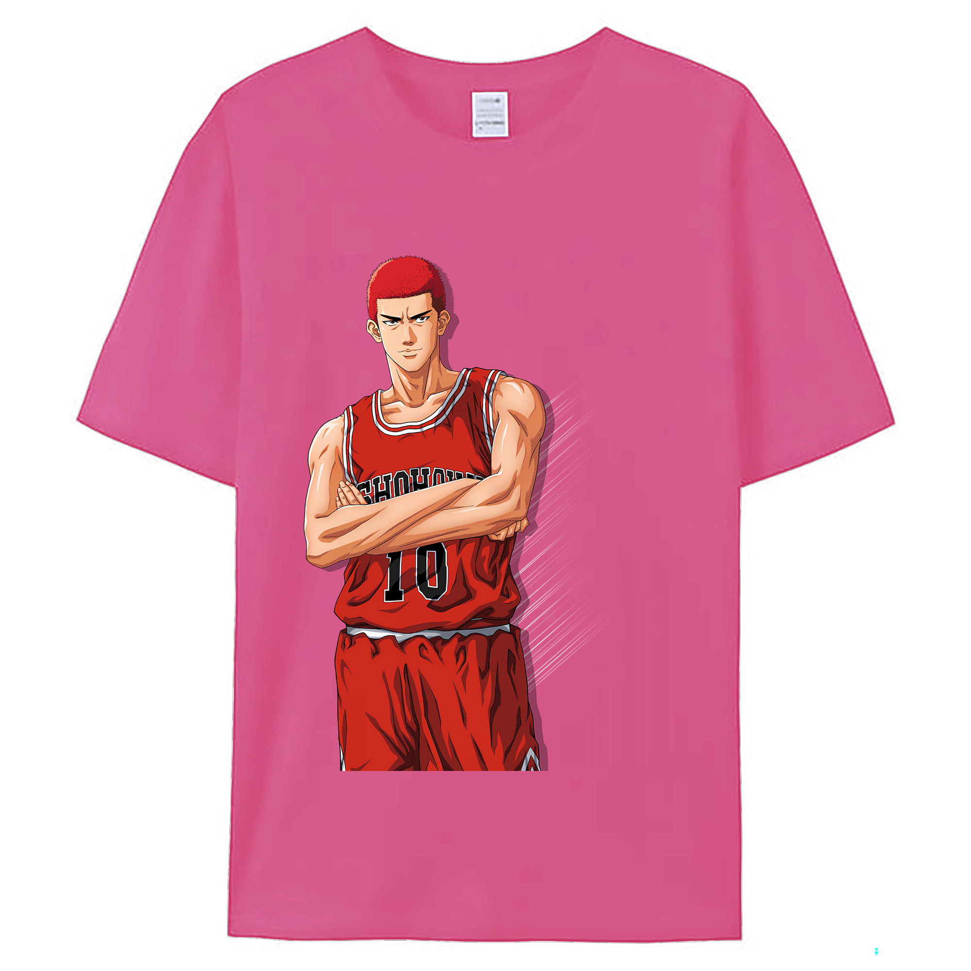 （画像用） SLAM DUNK／スラムダンク レディースカジュアルプリントTシャツ（綿100％）