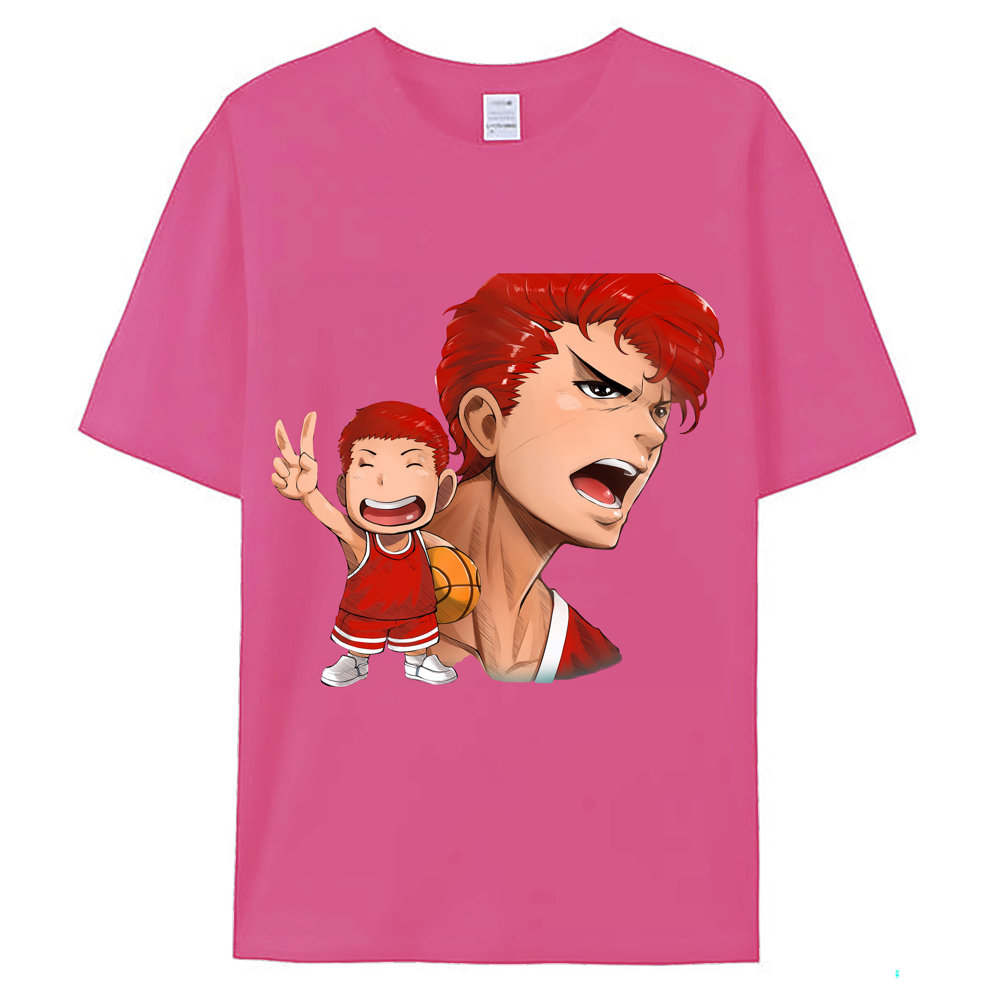 （画像用） SLAM DUNK／スラムダンク レディースカジュアルプリントTシャツ（綿100％）