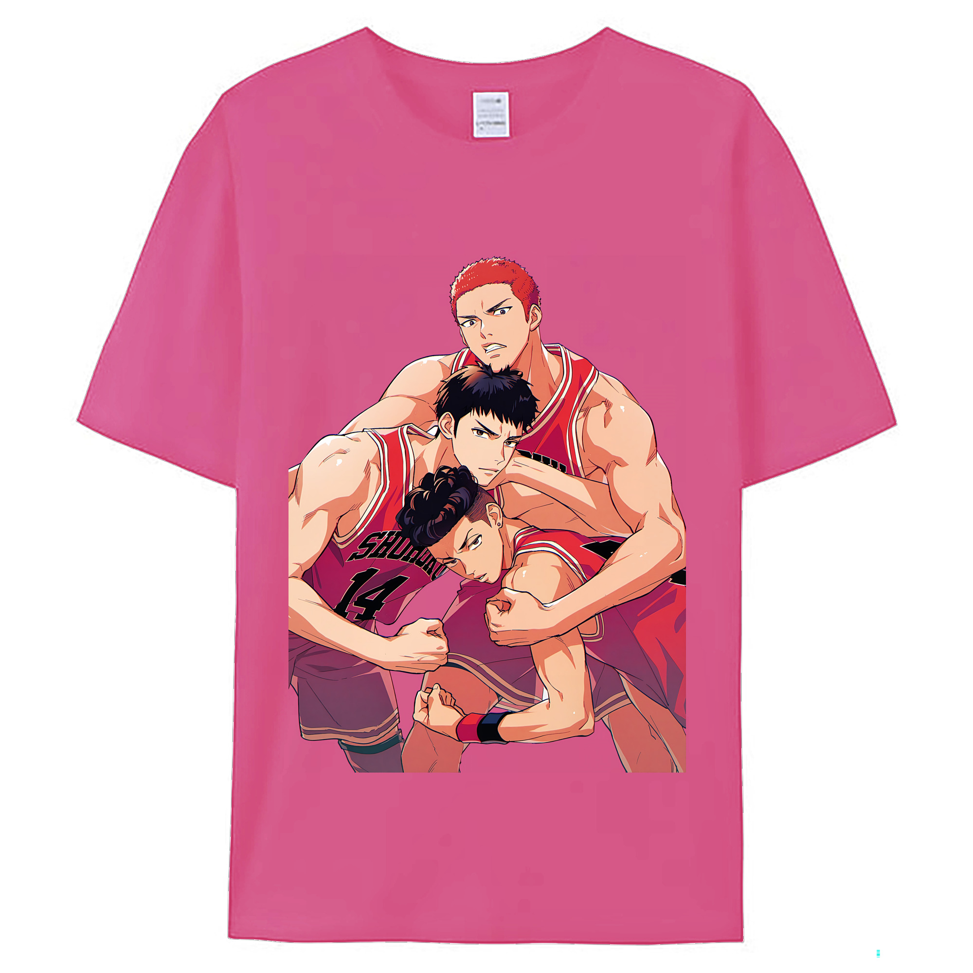 （画像用） SLAM DUNK／スラムダンク レディースカジュアルプリントTシャツ（綿100％）