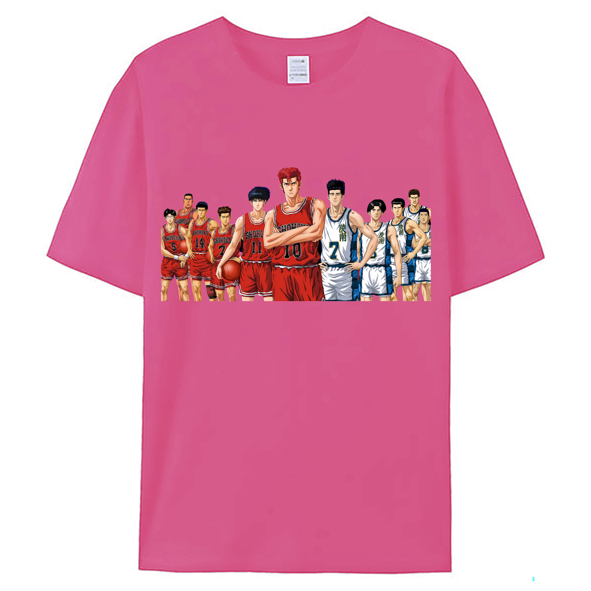 （画像用） SLAM DUNK／スラムダンク レディースカジュアルプリントTシャツ（綿100％）