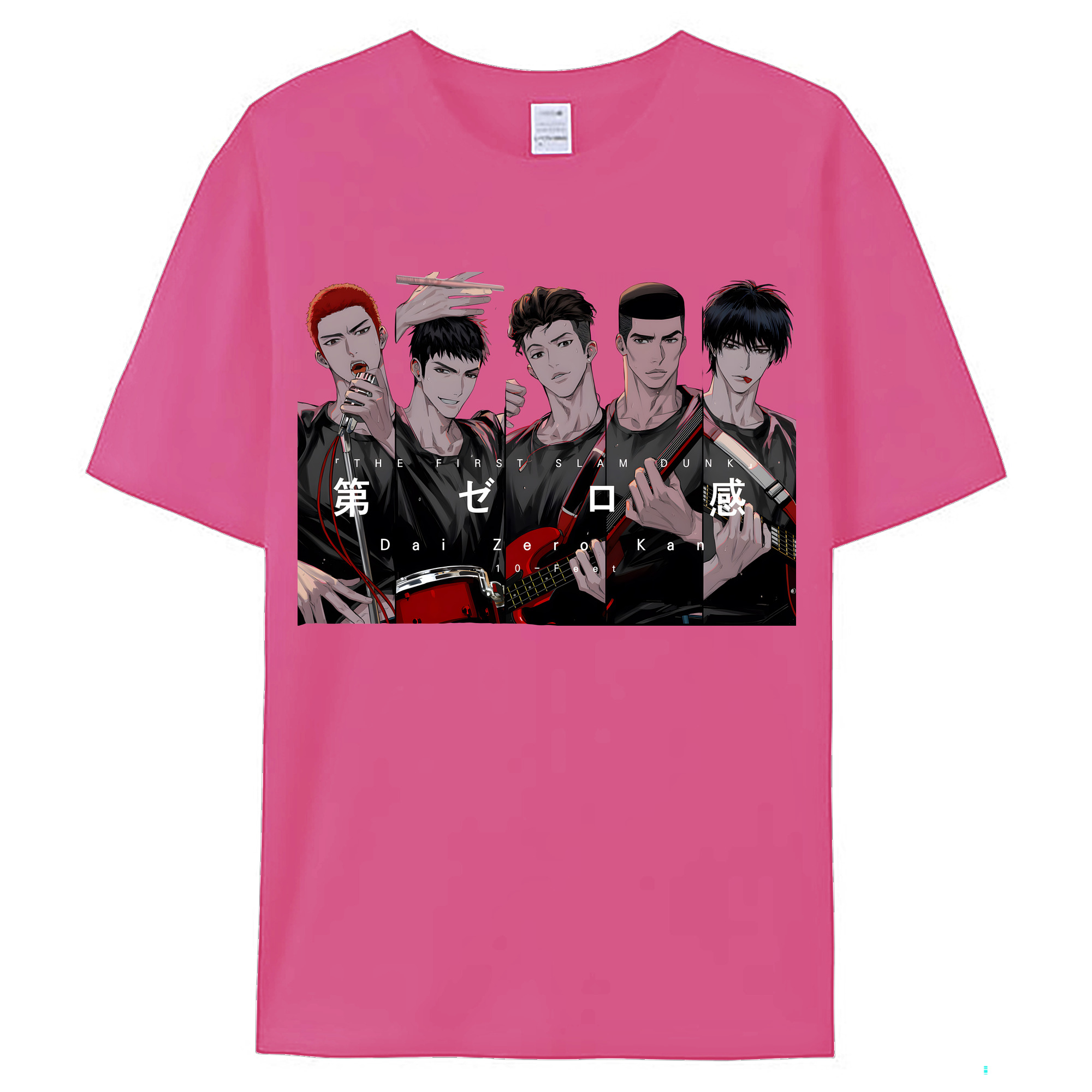 （画像用） SLAM DUNK／スラムダンク レディースカジュアルプリントTシャツ（綿100％）