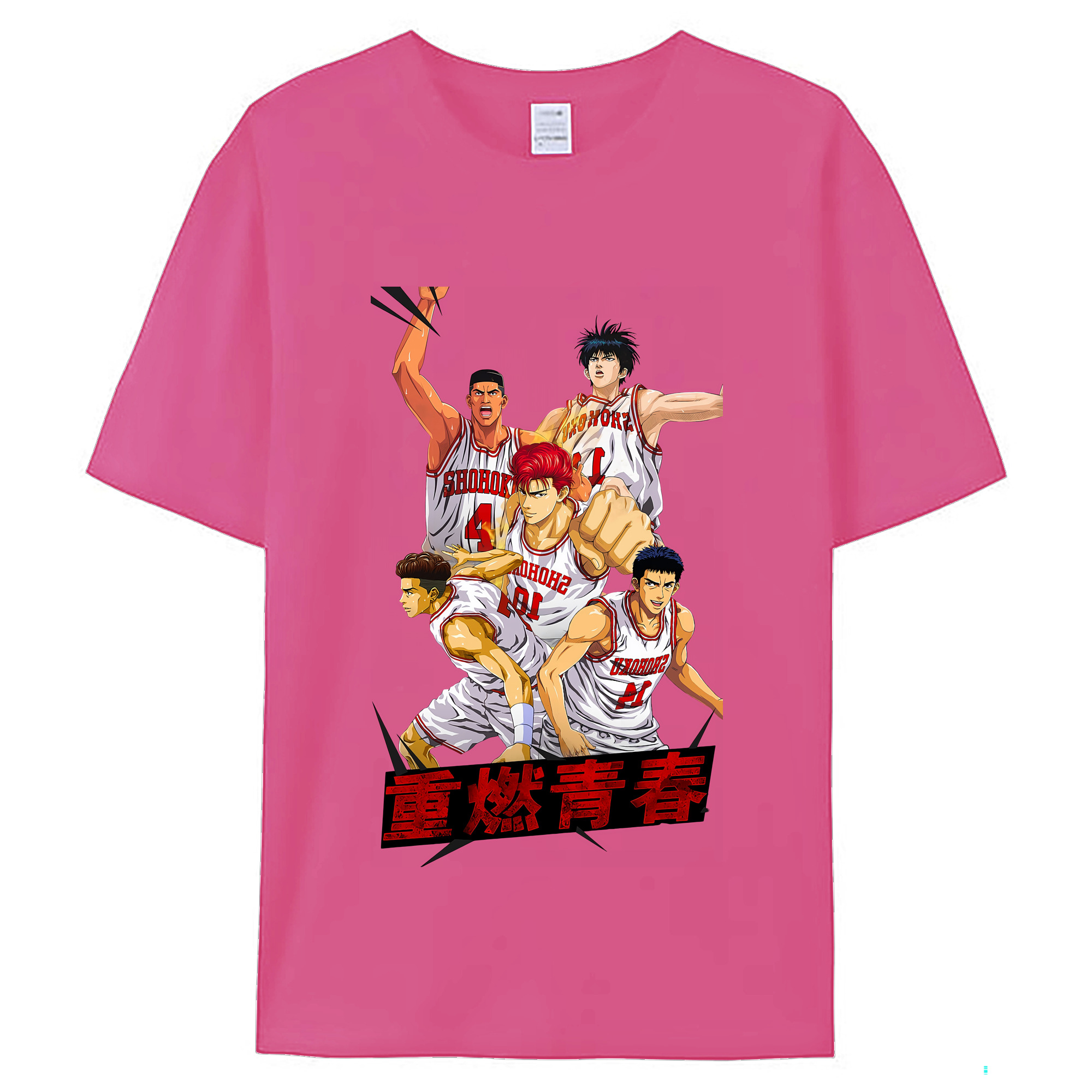 （画像用） SLAM DUNK／スラムダンク レディースカジュアルプリントTシャツ（綿100％）